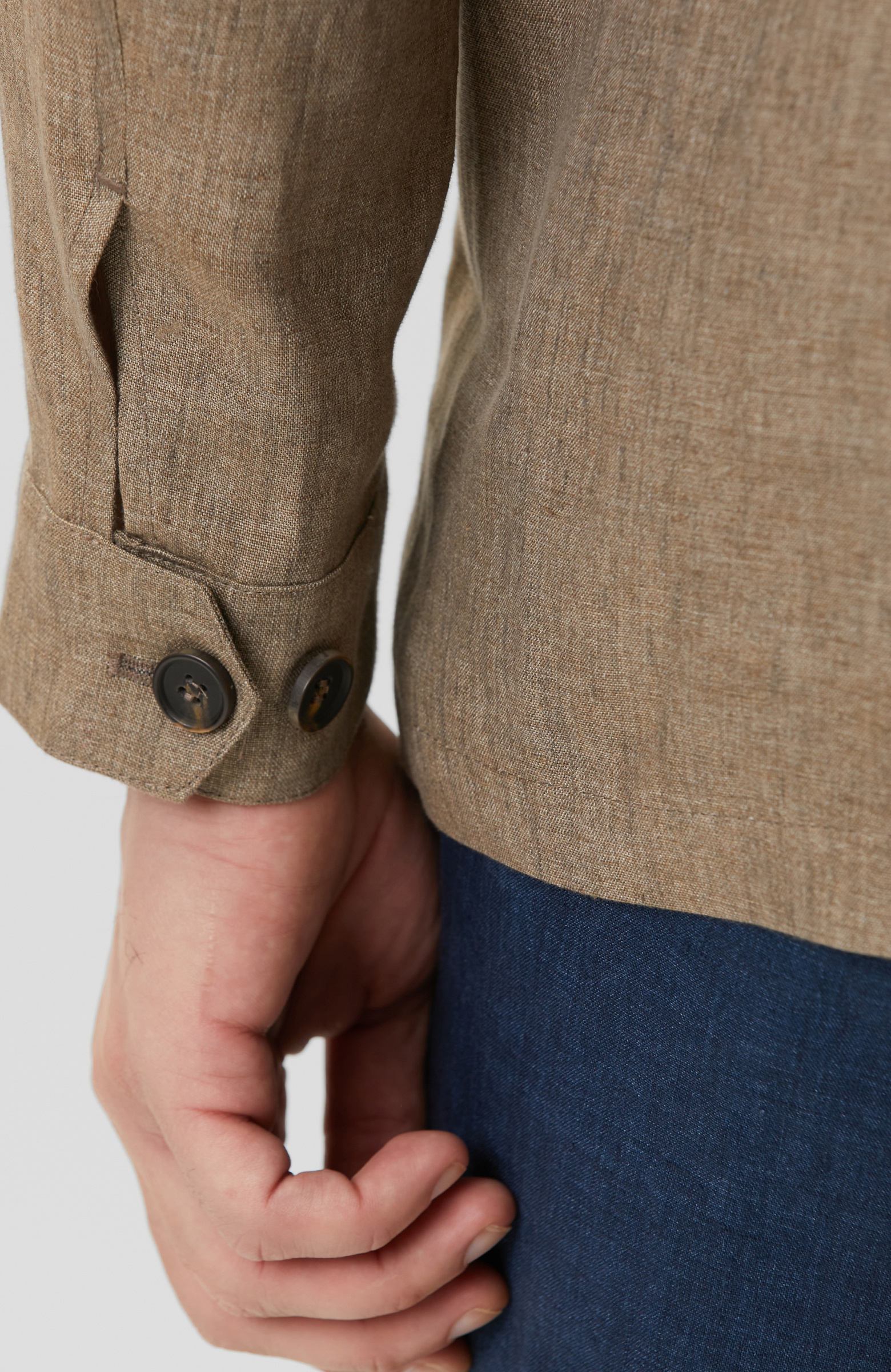 Comfort Vizon Keten Spor Ceket