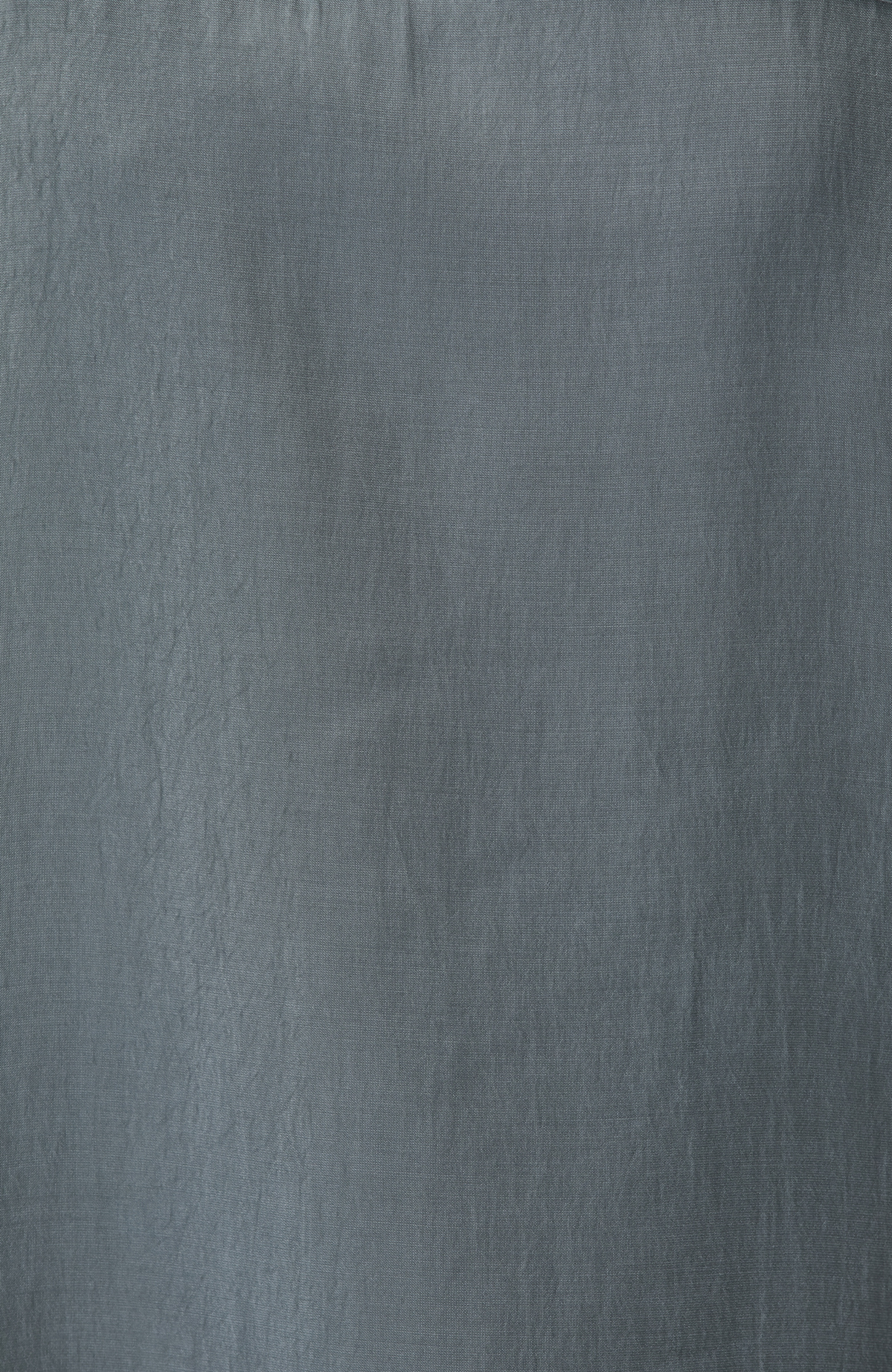 Petrol Lyocell Kısa Kollu Gömlek