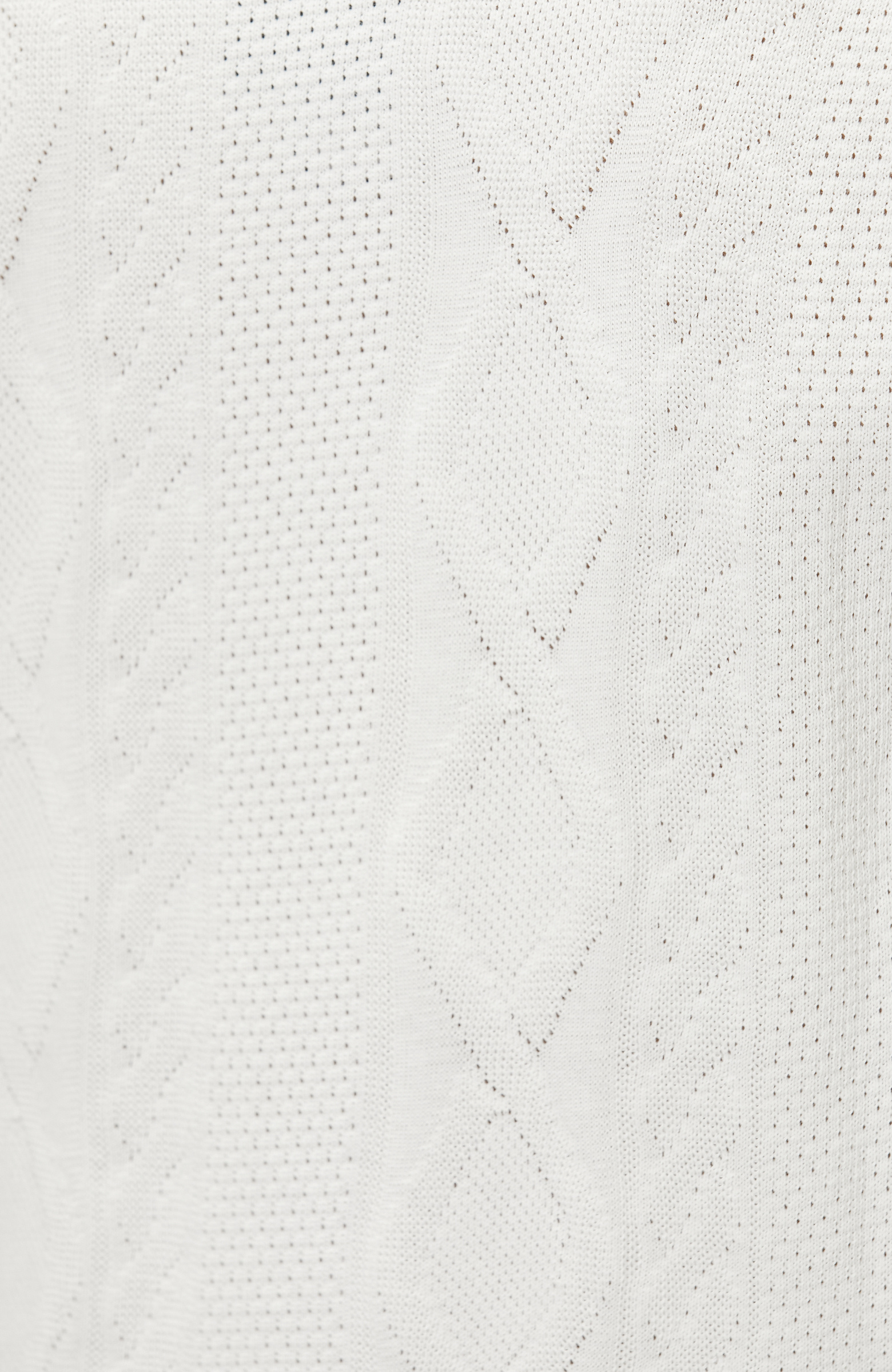 Kırık Beyaz Ajurlu Örme Gömlek