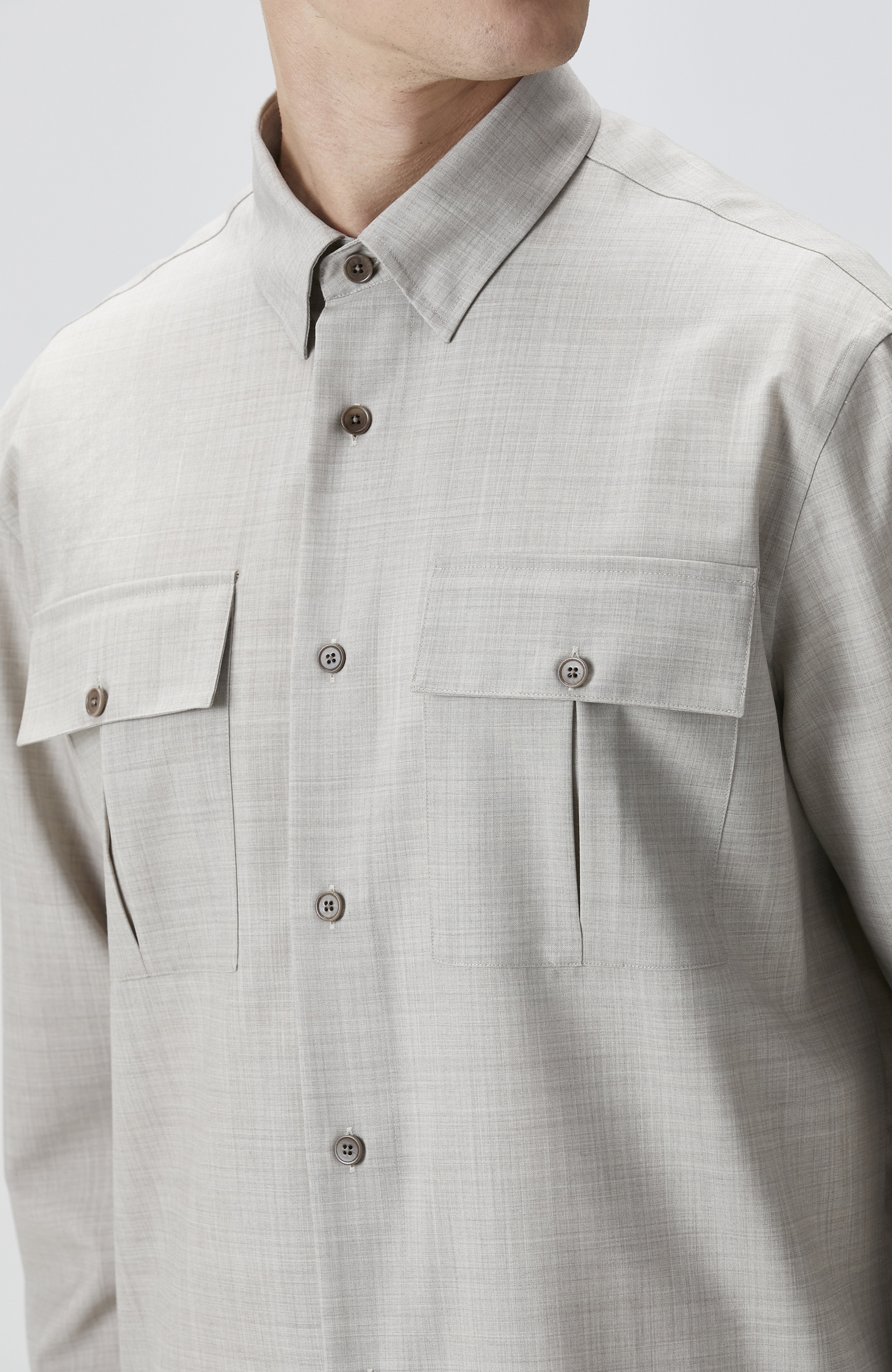 Limited Bej Yün Gömlek