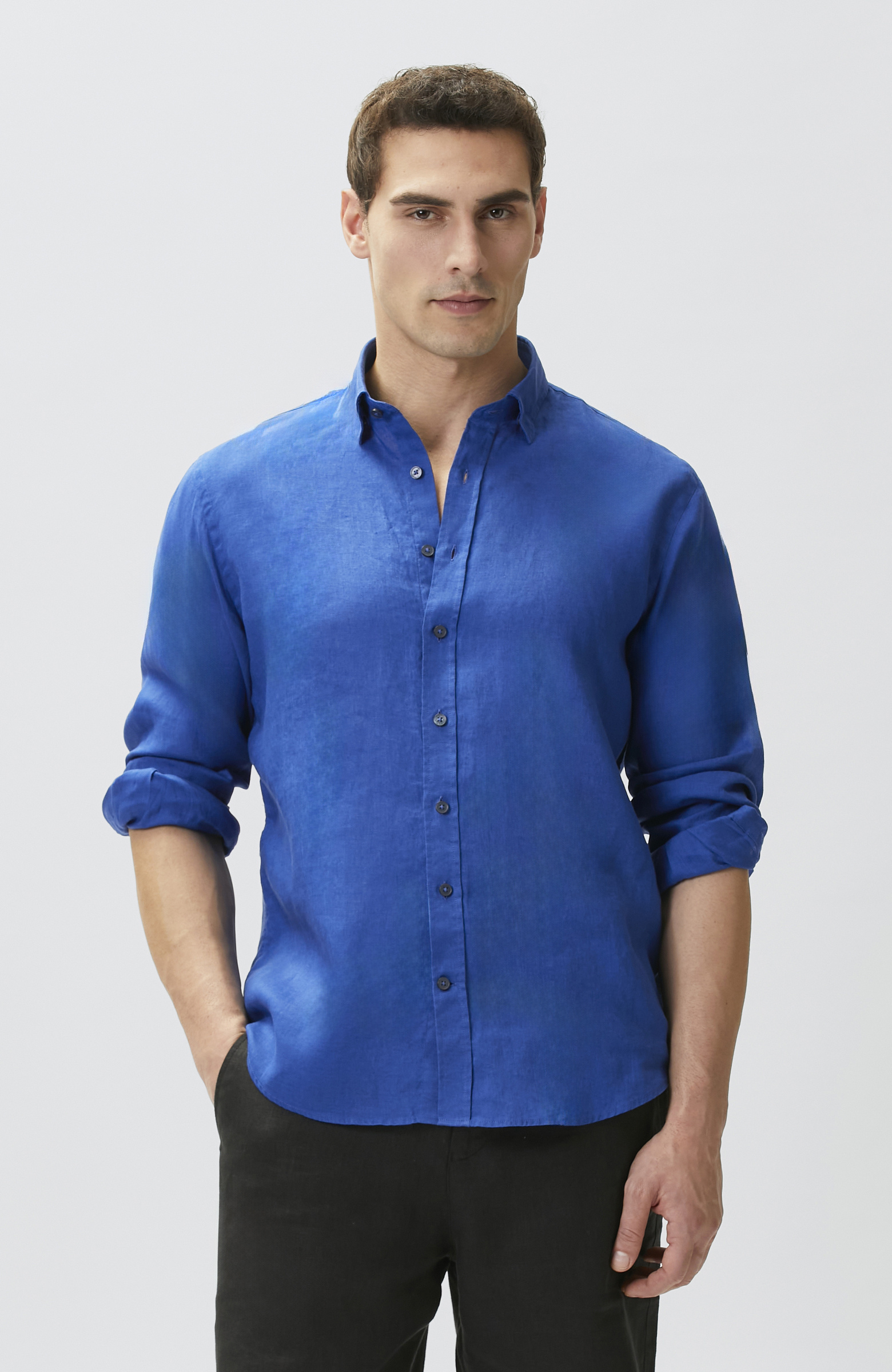 Saks Comfort Keten Gömlek