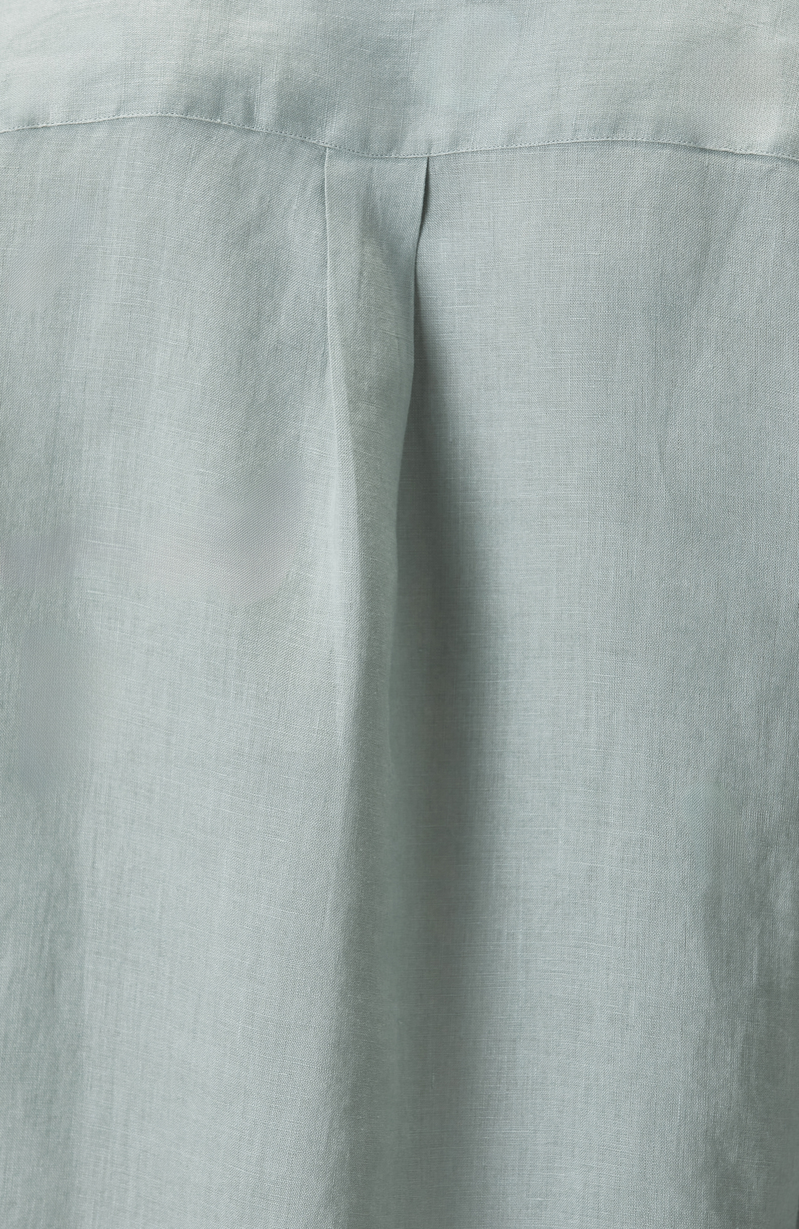 Yeşil Keten Gömlek