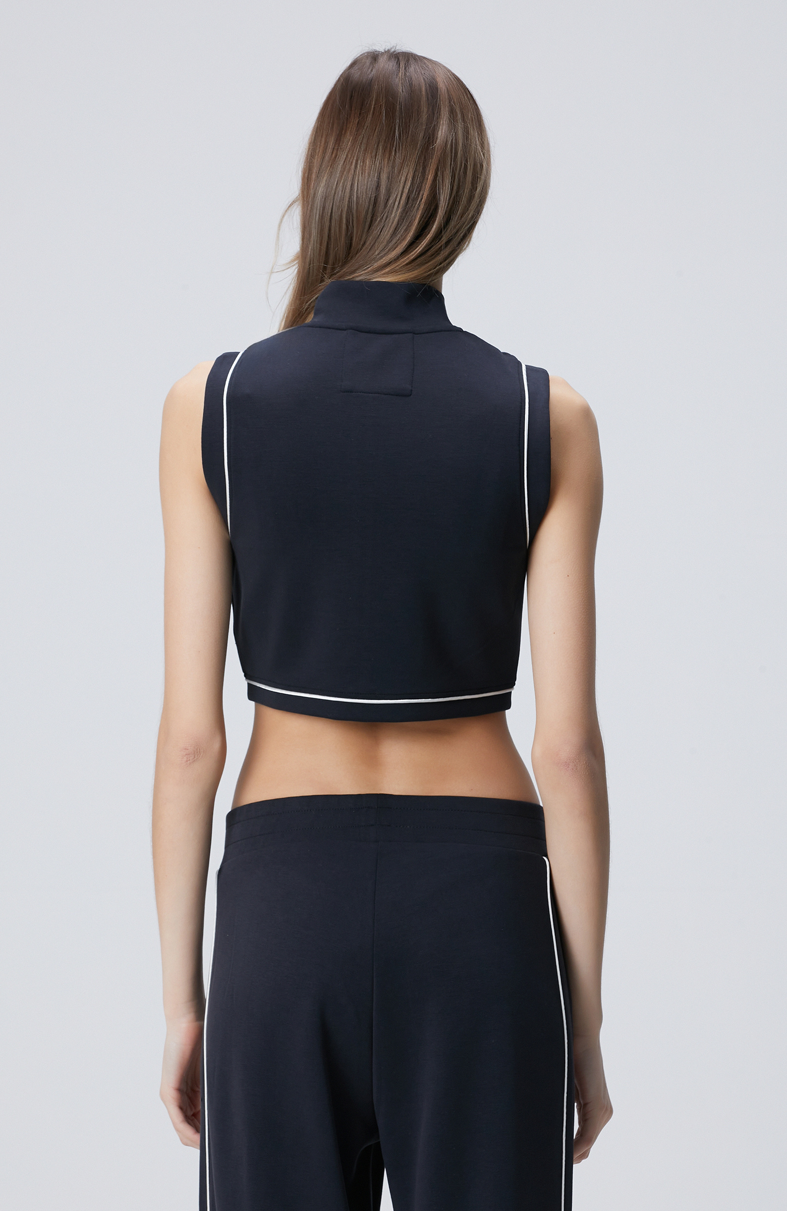 Siyah Biye Detaylı Atlet