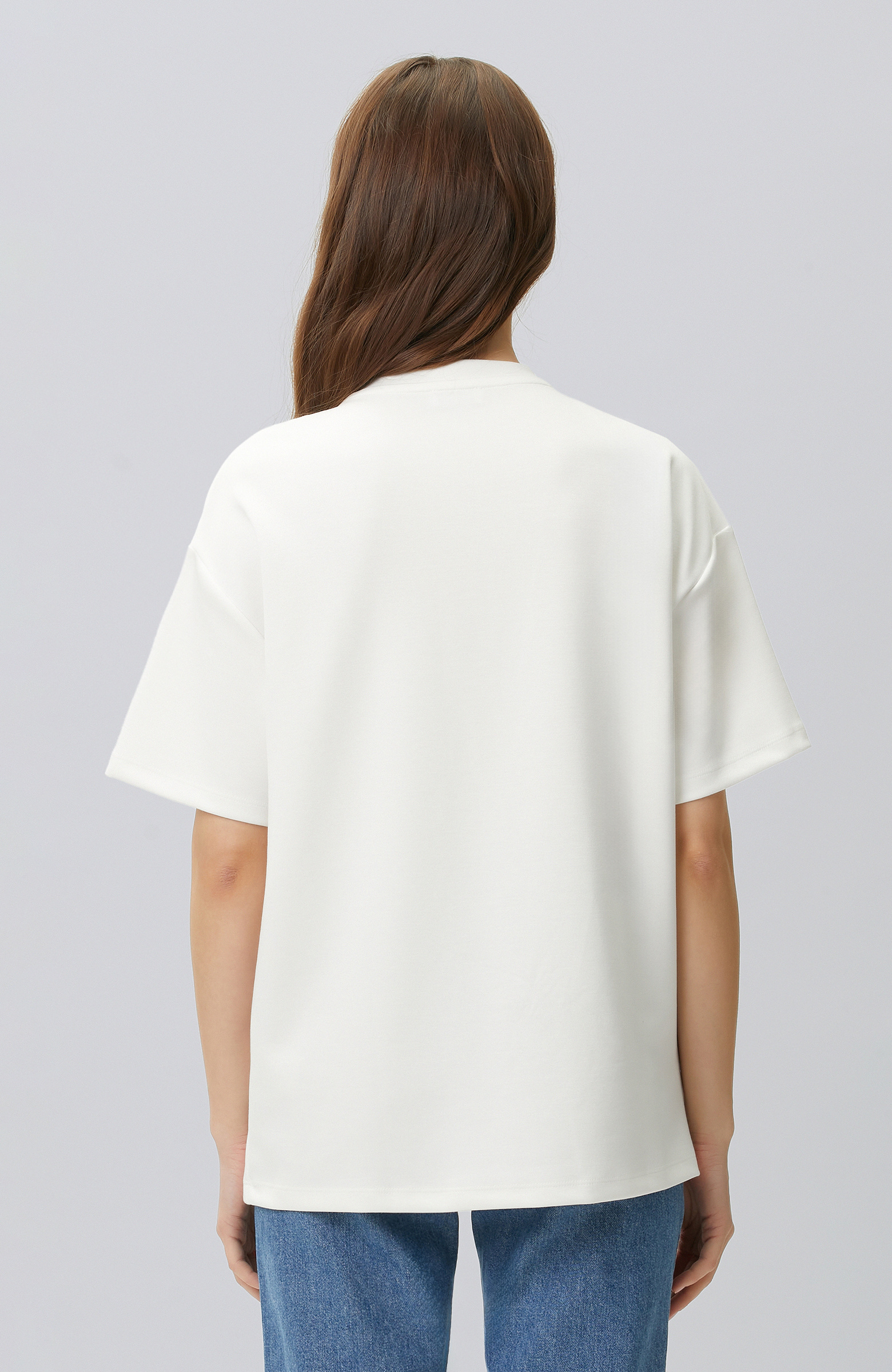 Off White Collar Chain Detailed T-shirt