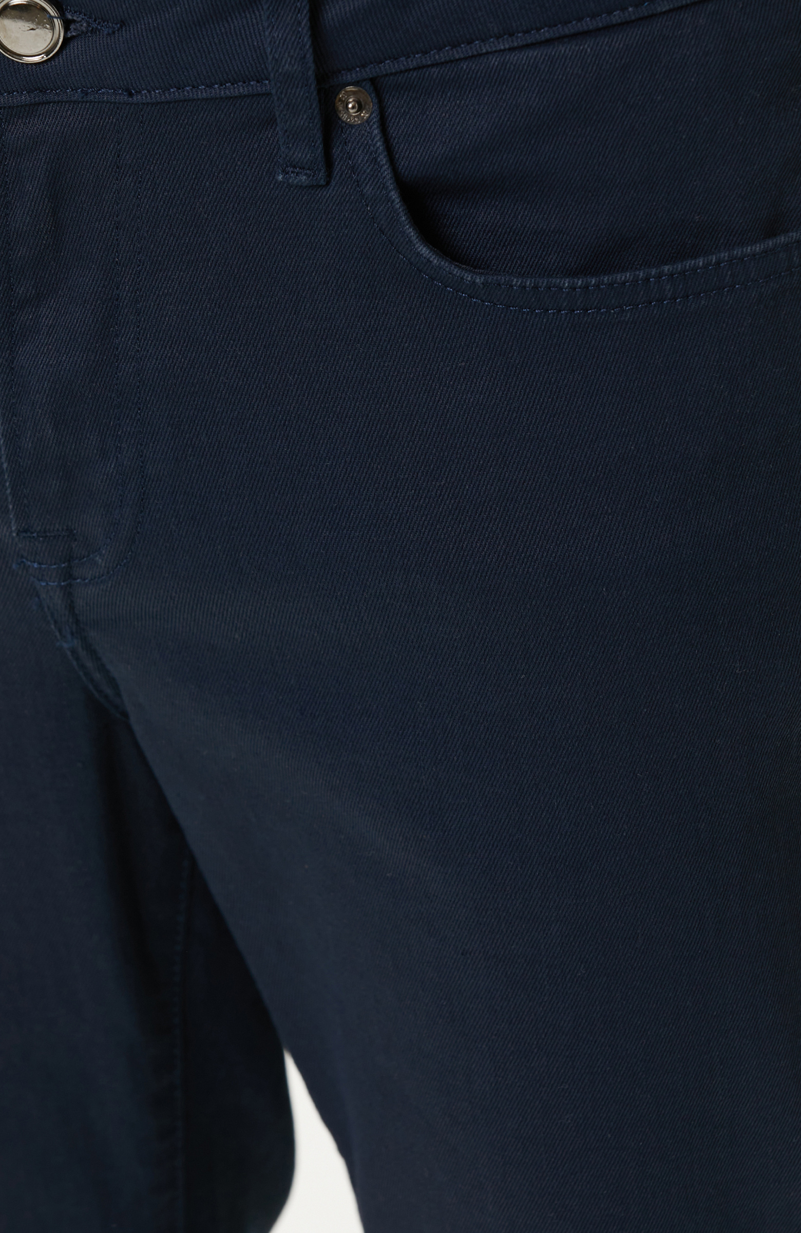 Lacivert Kaplamalı Denim Pantolon