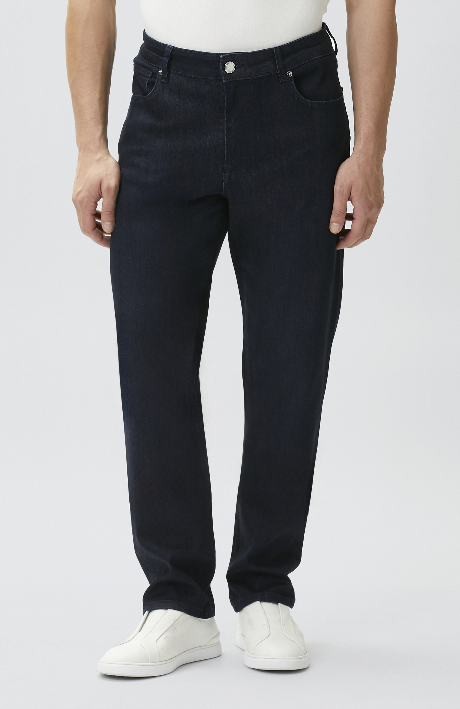 Koyu Lacivert Denim Pantolon