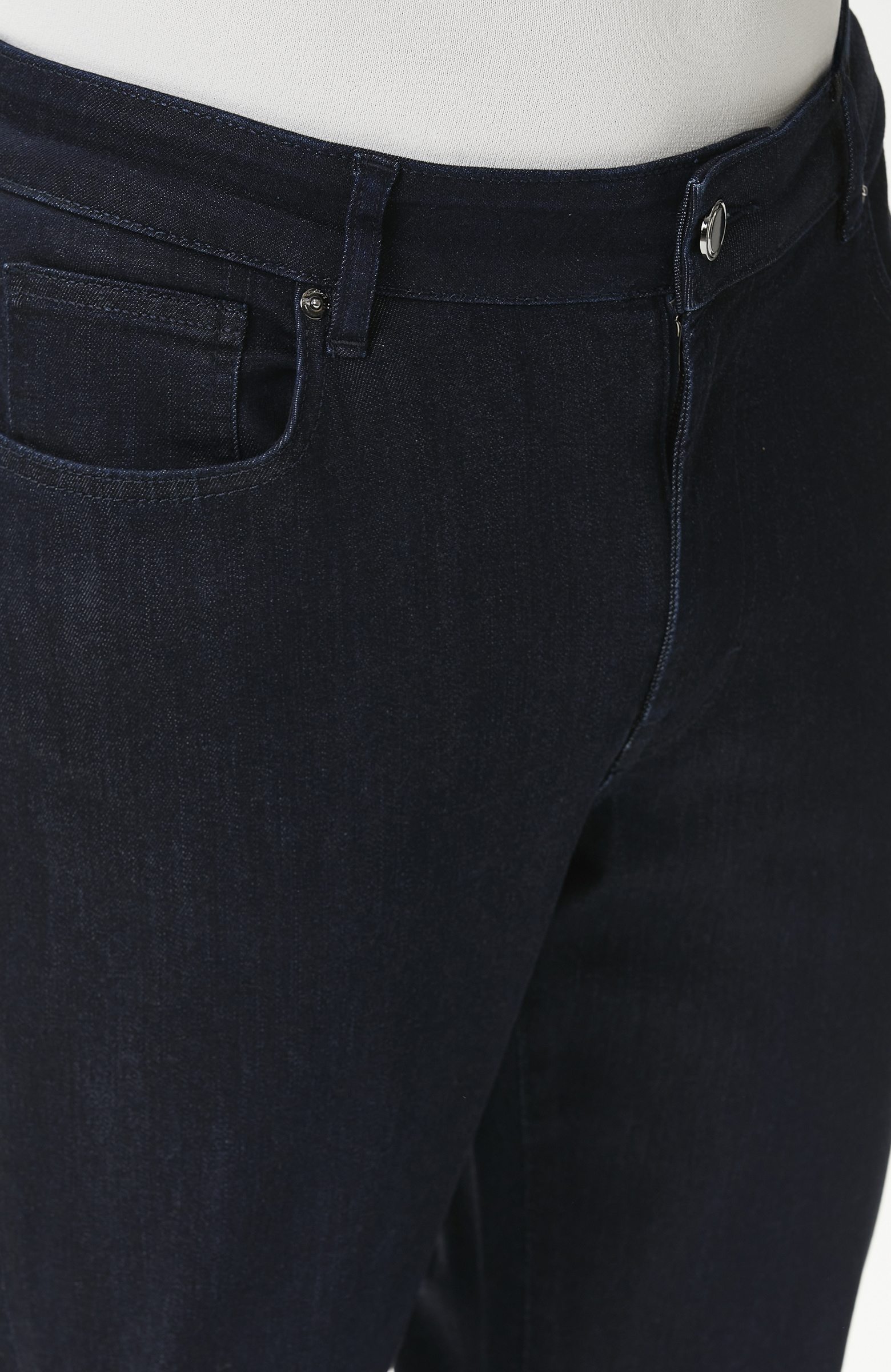 Koyu Lacivert Denim Pantolon