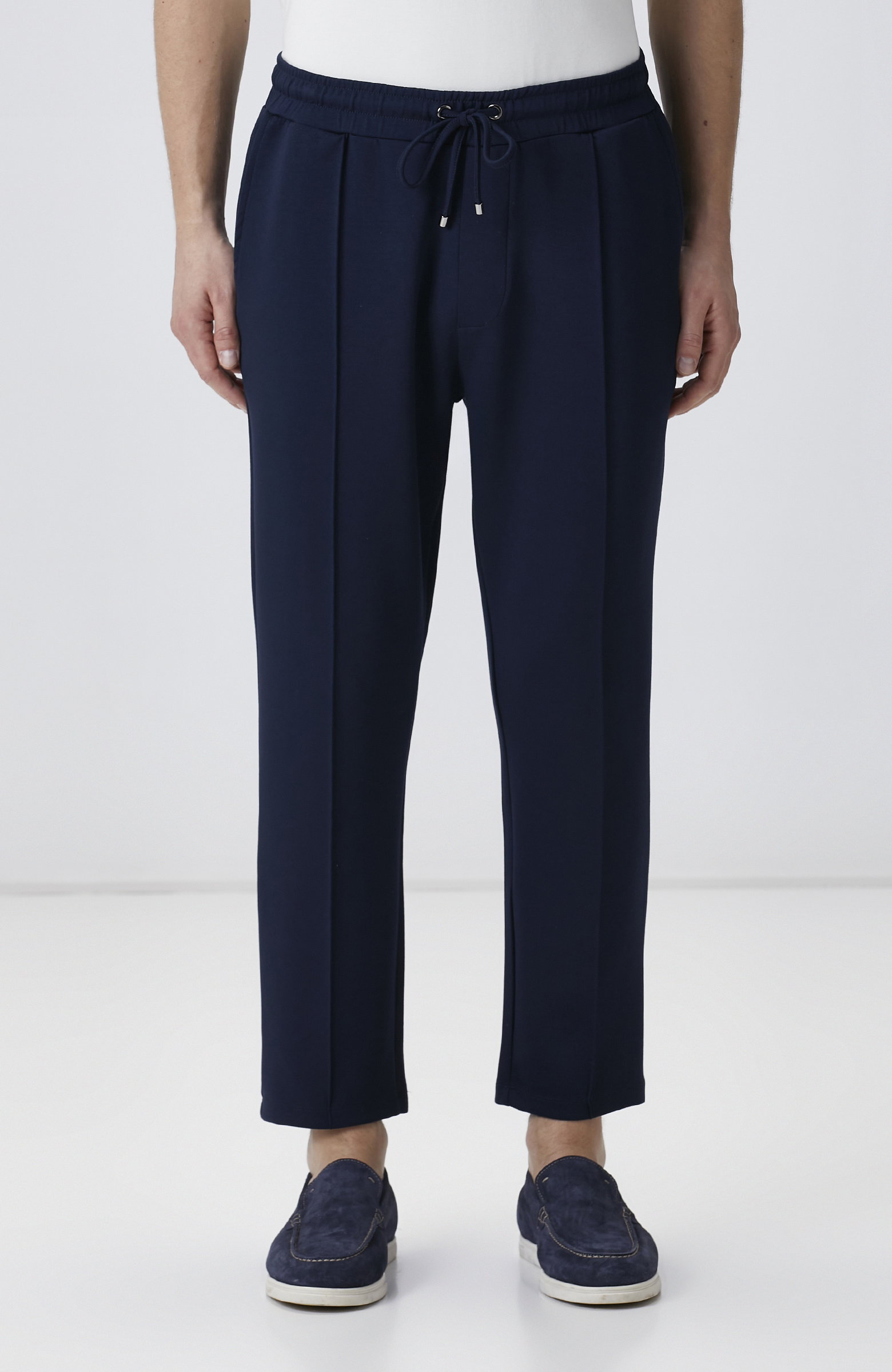 Lacivert Nervürlü Eşofman Altı