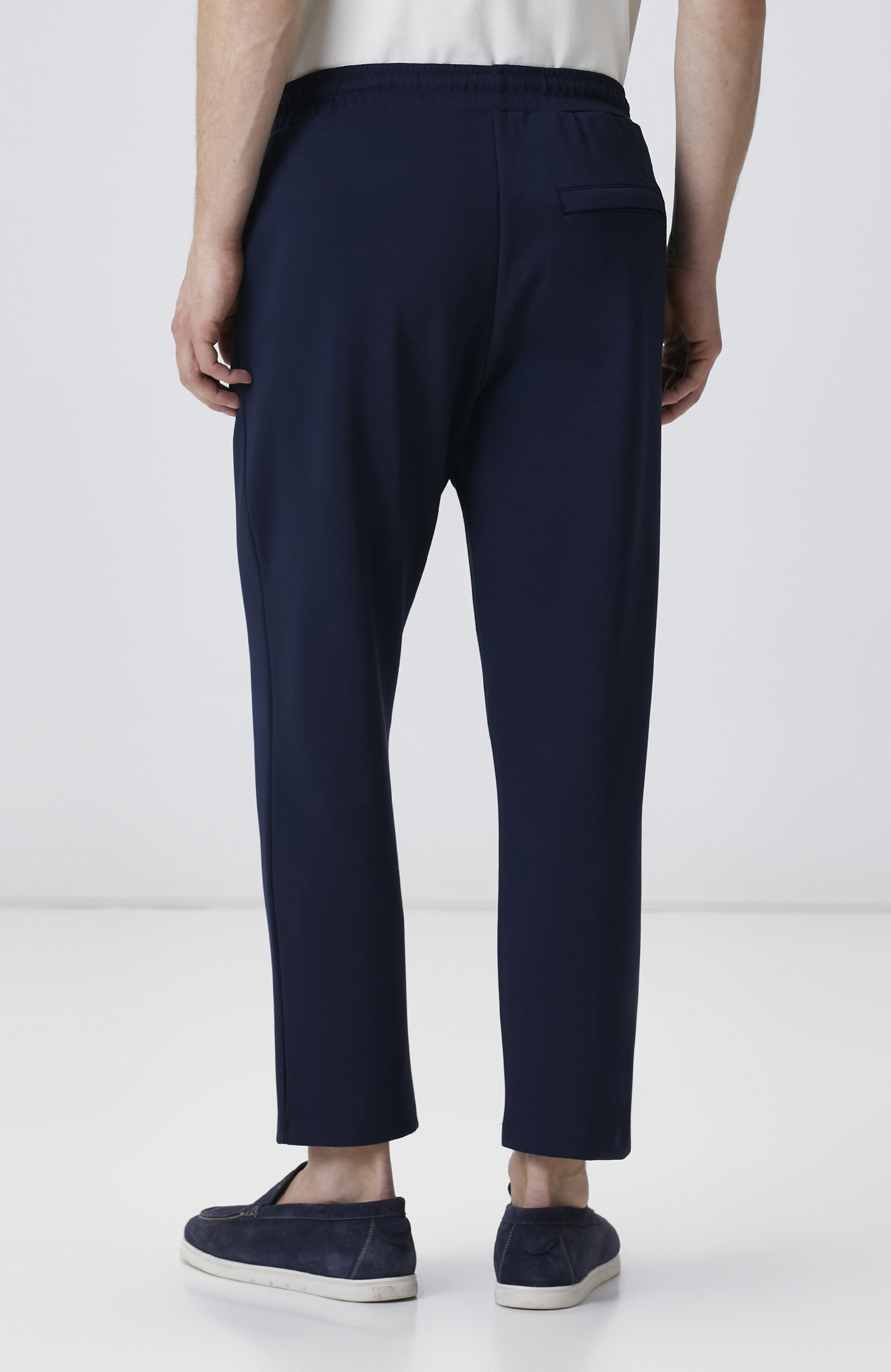 Lacivert Nervürlü Eşofman Altı