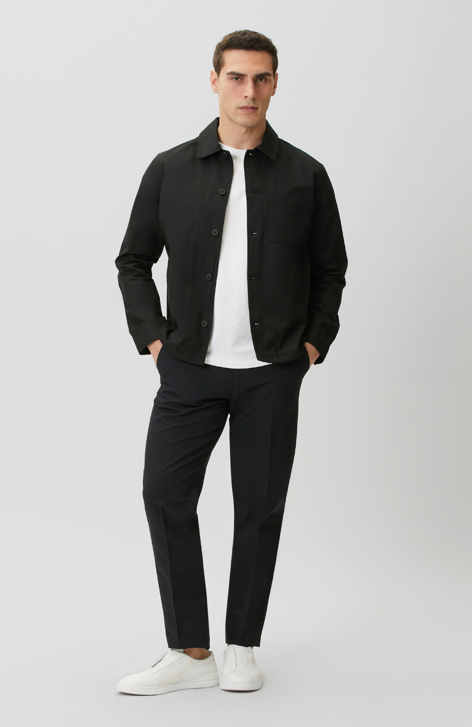 Siyah Dış Gömlek