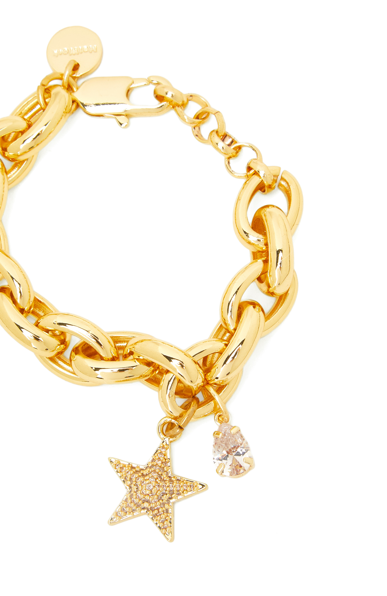 Gold Doğal Taş Kadın Bileklik