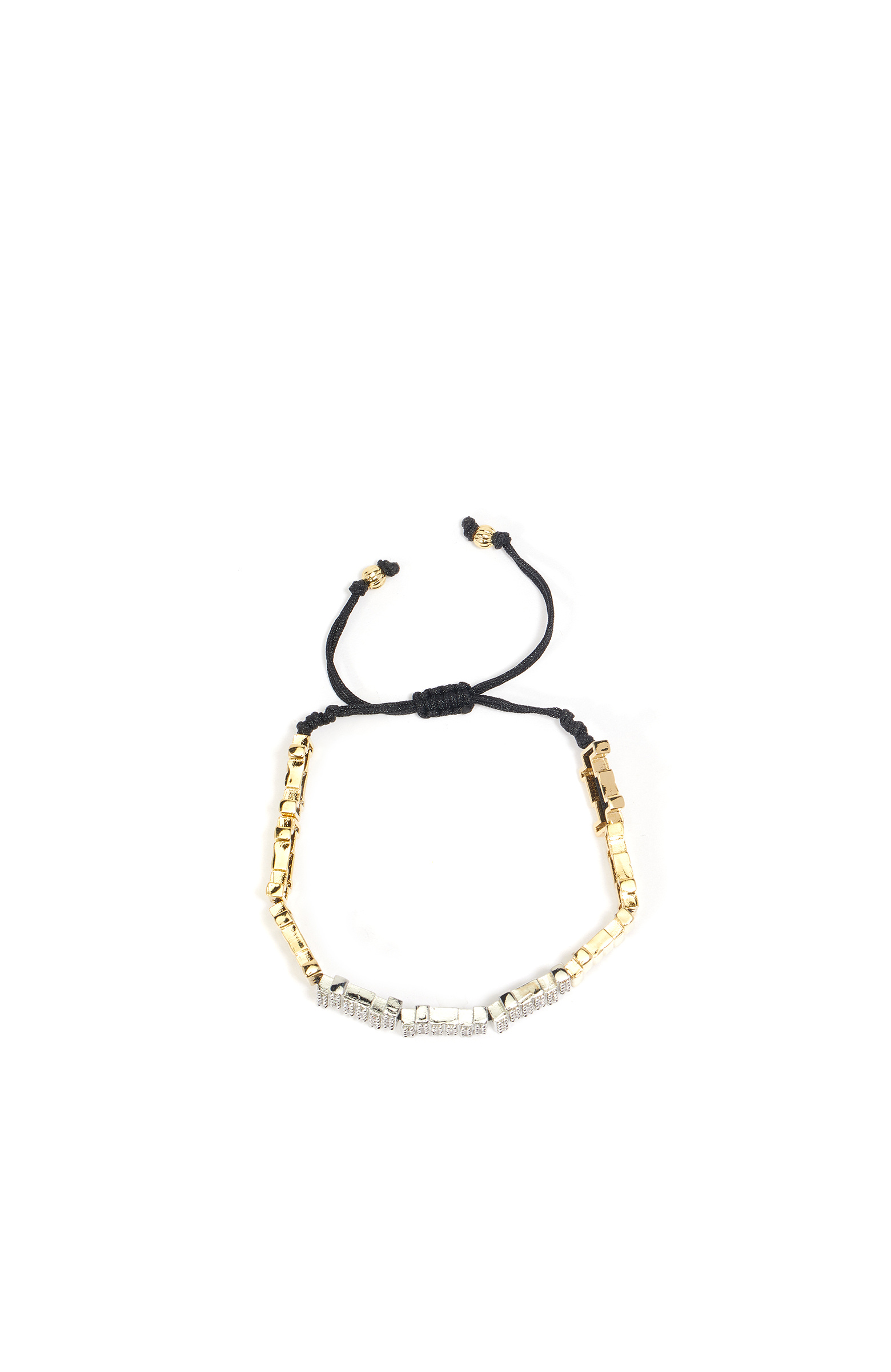 Silver Gold Stone Women's Bracelet