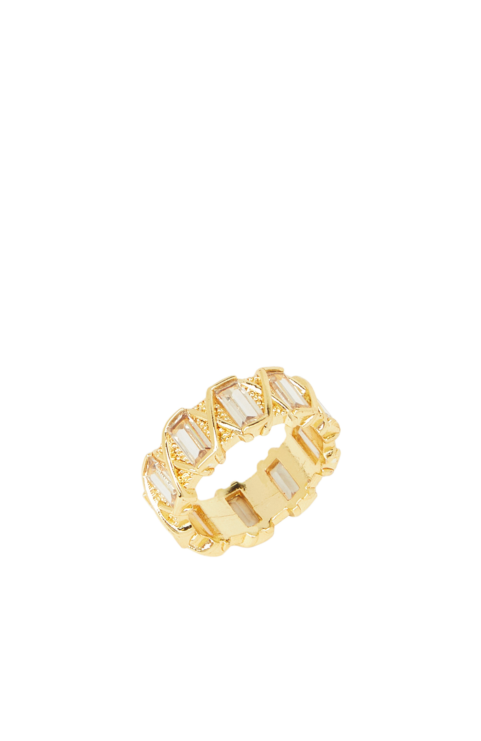 Gold Taşlı Kadın Yüzük