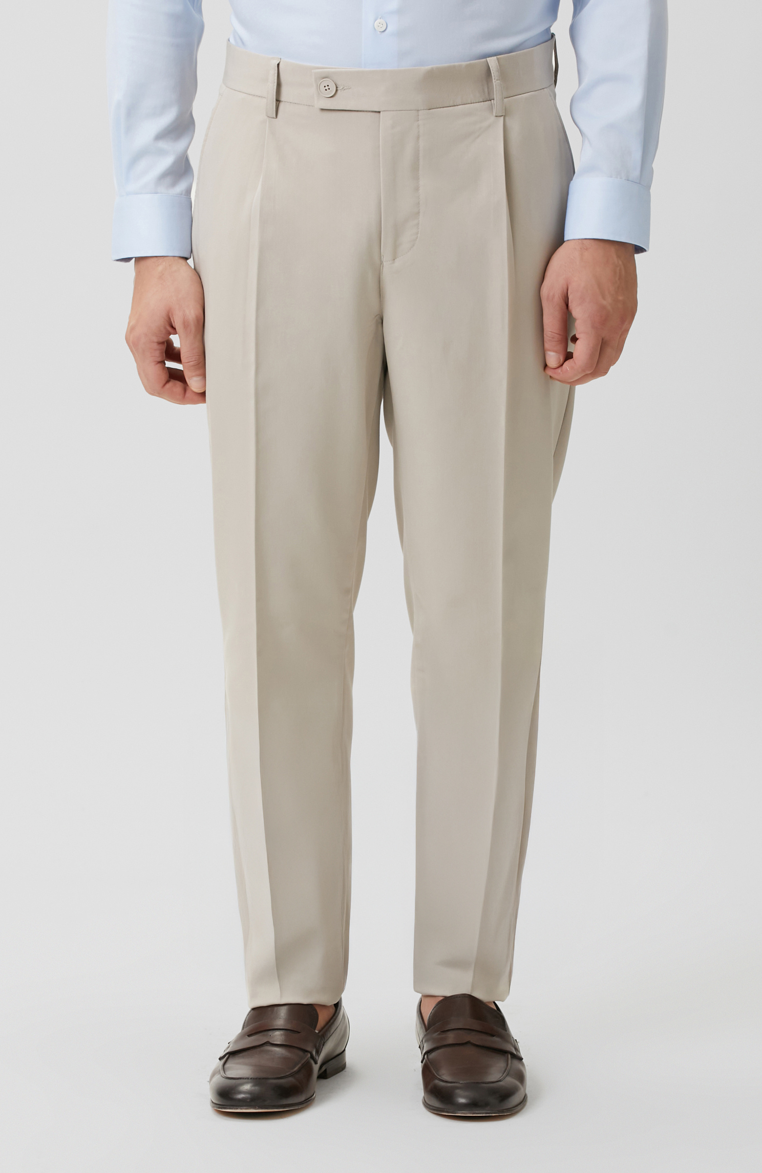 Taş Çift Pilili Pantolon