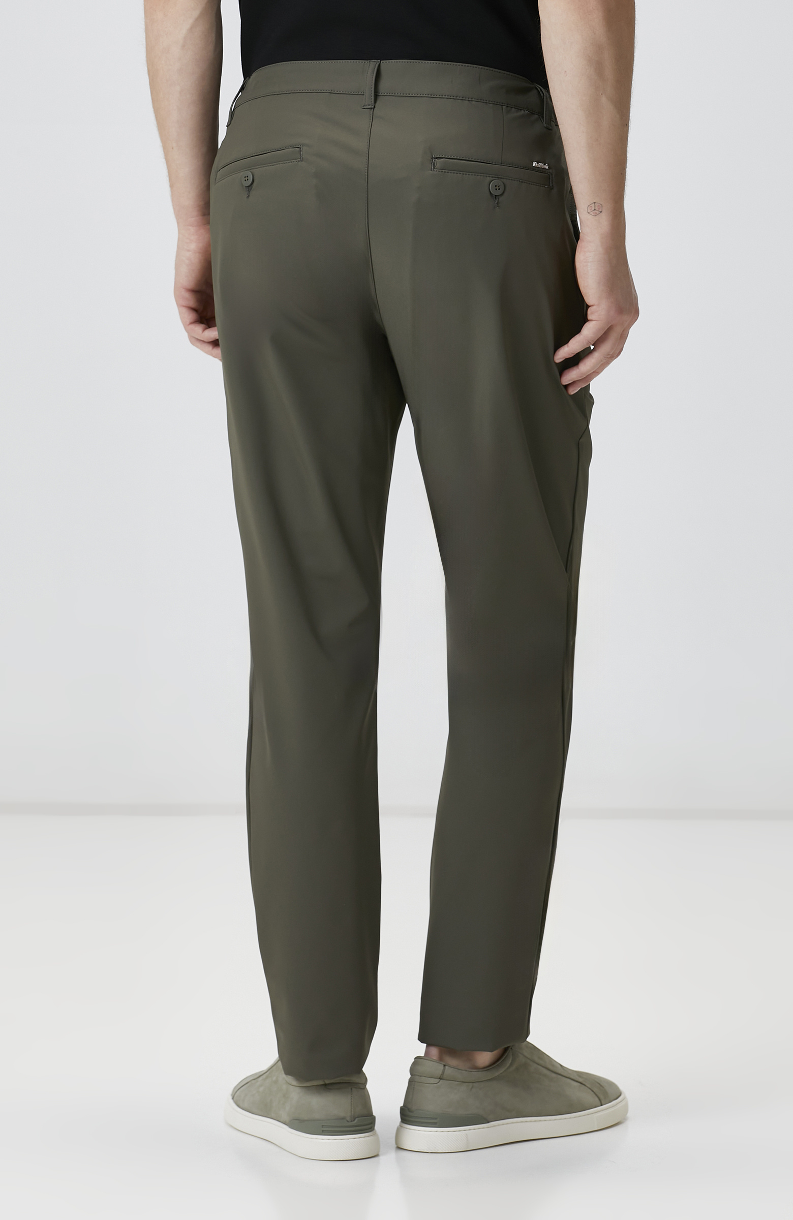 Haki Dokuma Pantolon