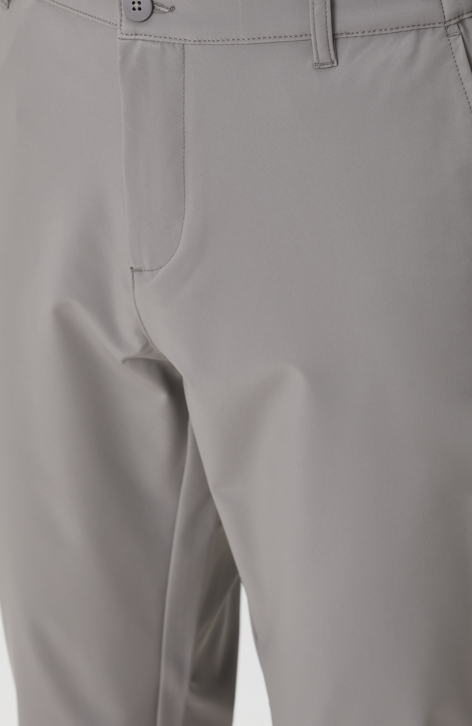 Vizon Beli Lastikli Dokuma Jogger Pantolon