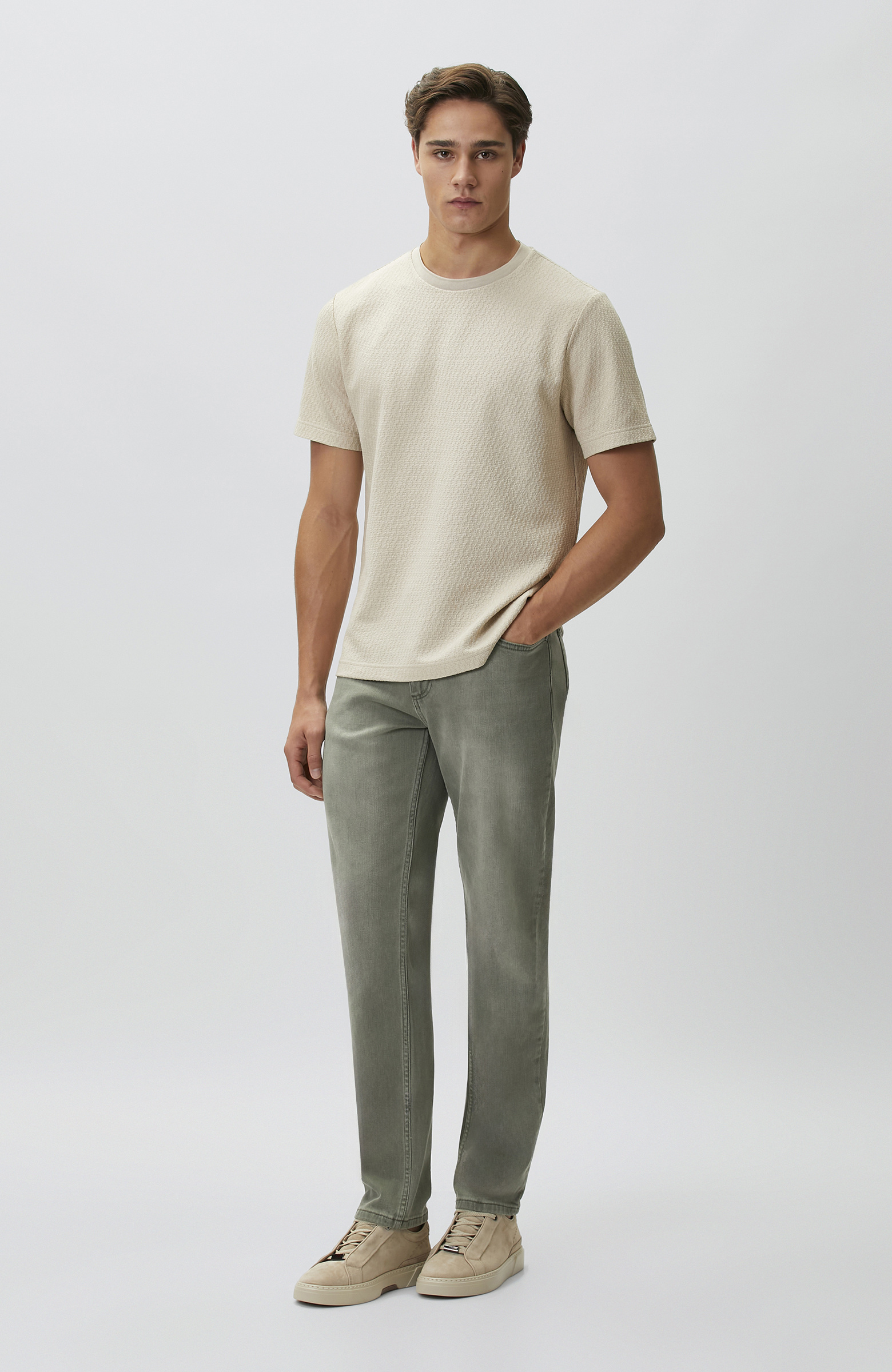 Haki Denim Pantolon