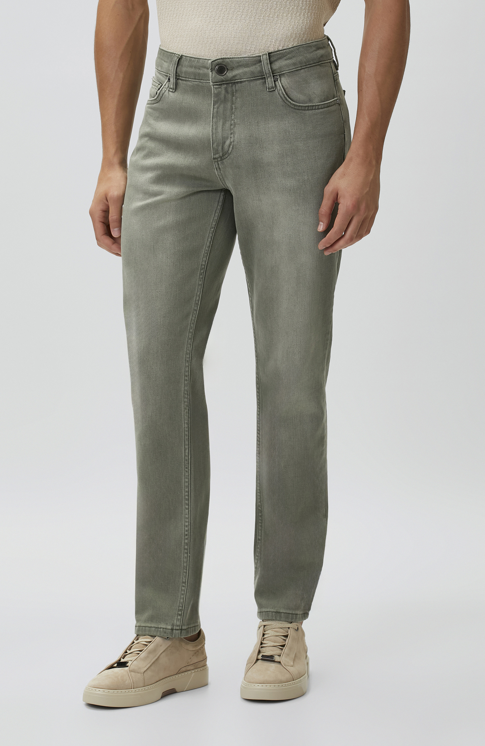 Haki Denim Pantolon