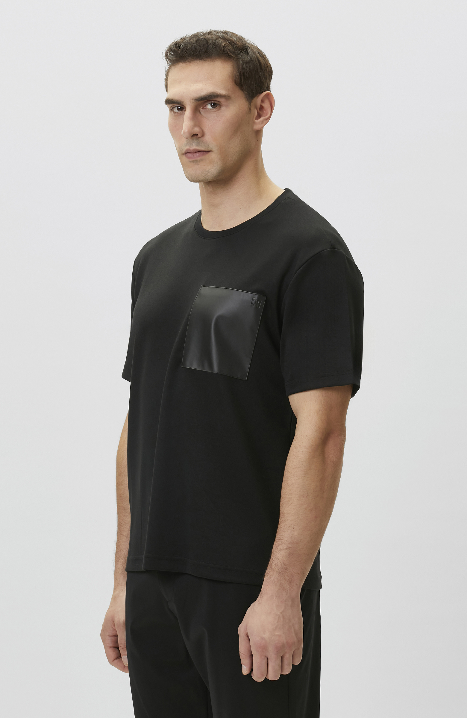 Comfort Fit Bordo Göğüs Cep Detaylı Sweatshirt