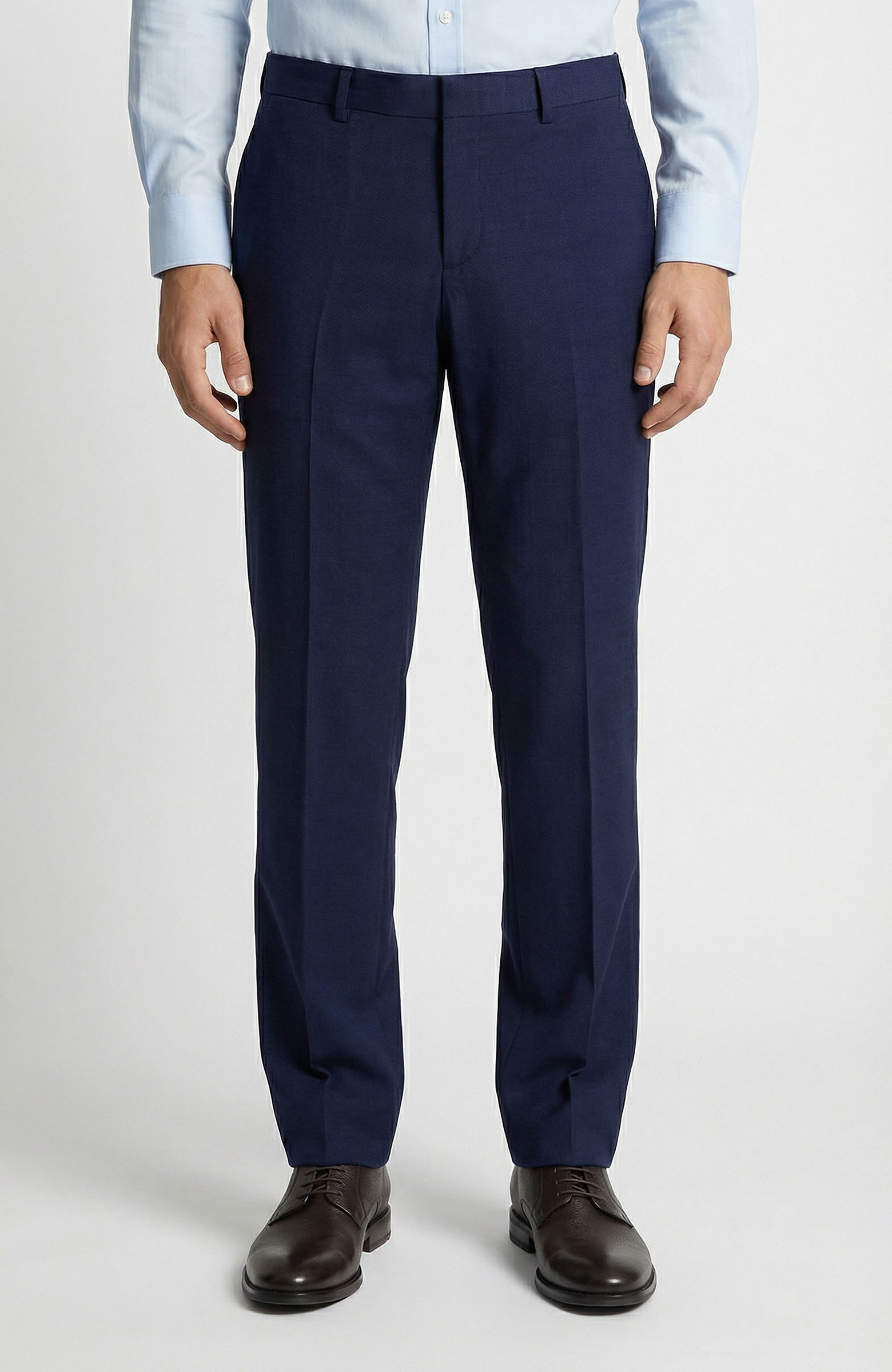 Slim Fit Lacivert Takım Elbise