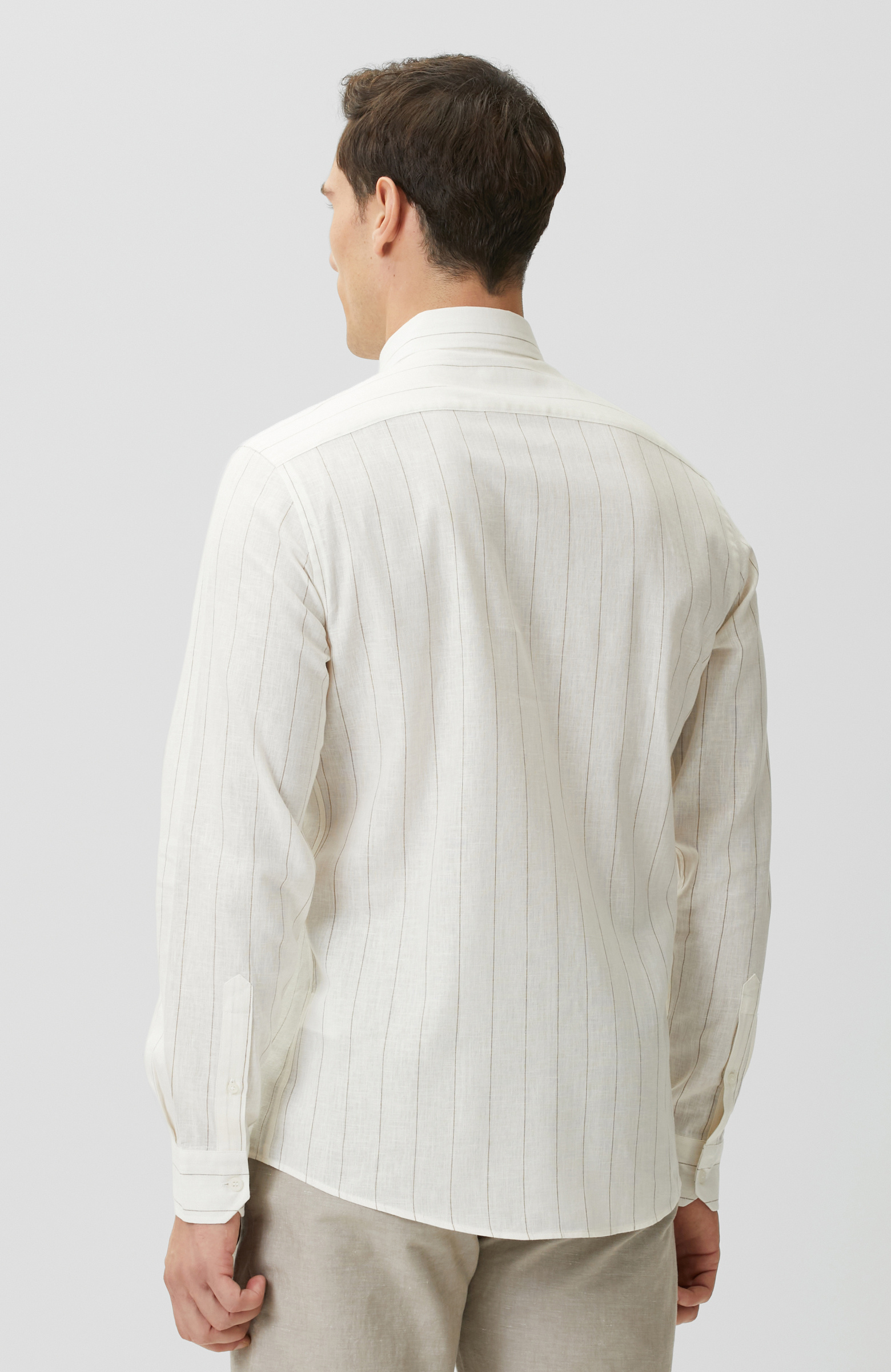 Ekru Kahverengi Gömlek