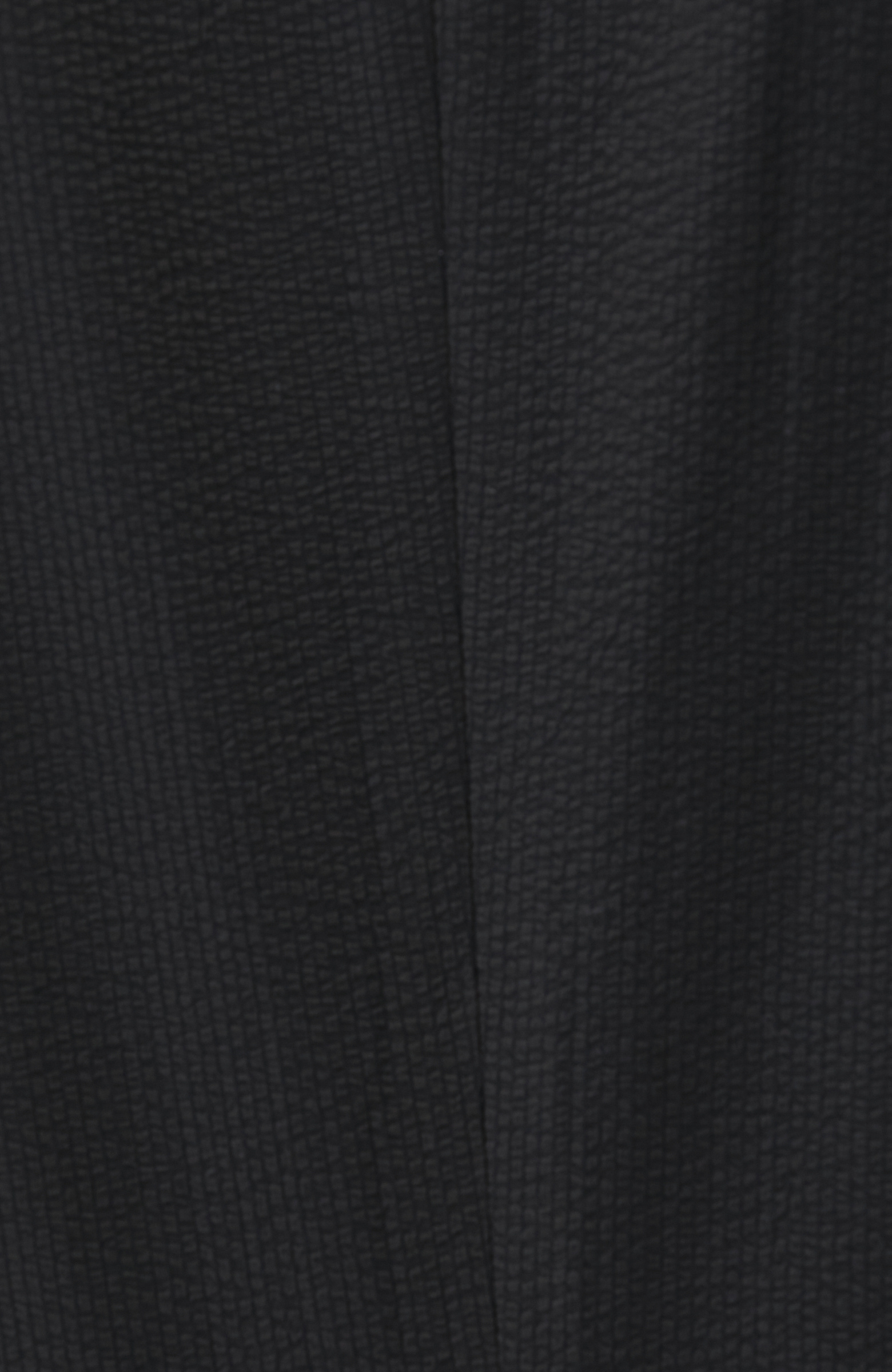 Slim Fit Siyah Çizgili Takım Elbise