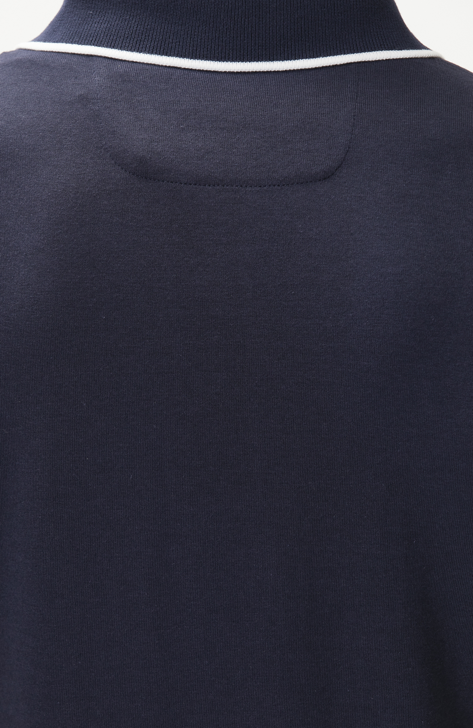 Lacivert Polo Yaka Düğmeli T-shirt