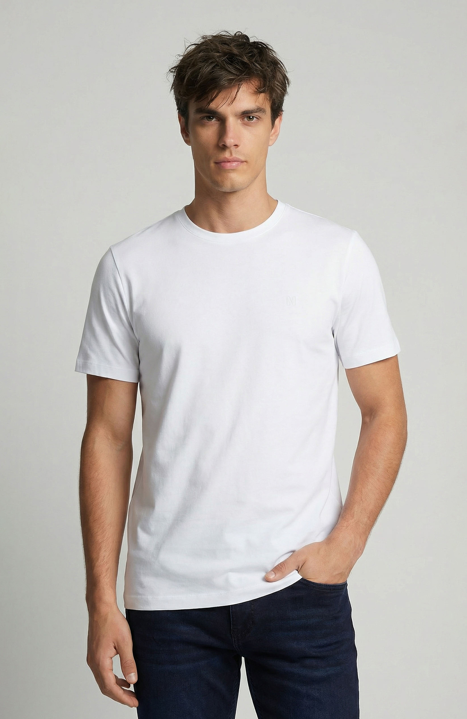 Beyaz Basic T-shirt