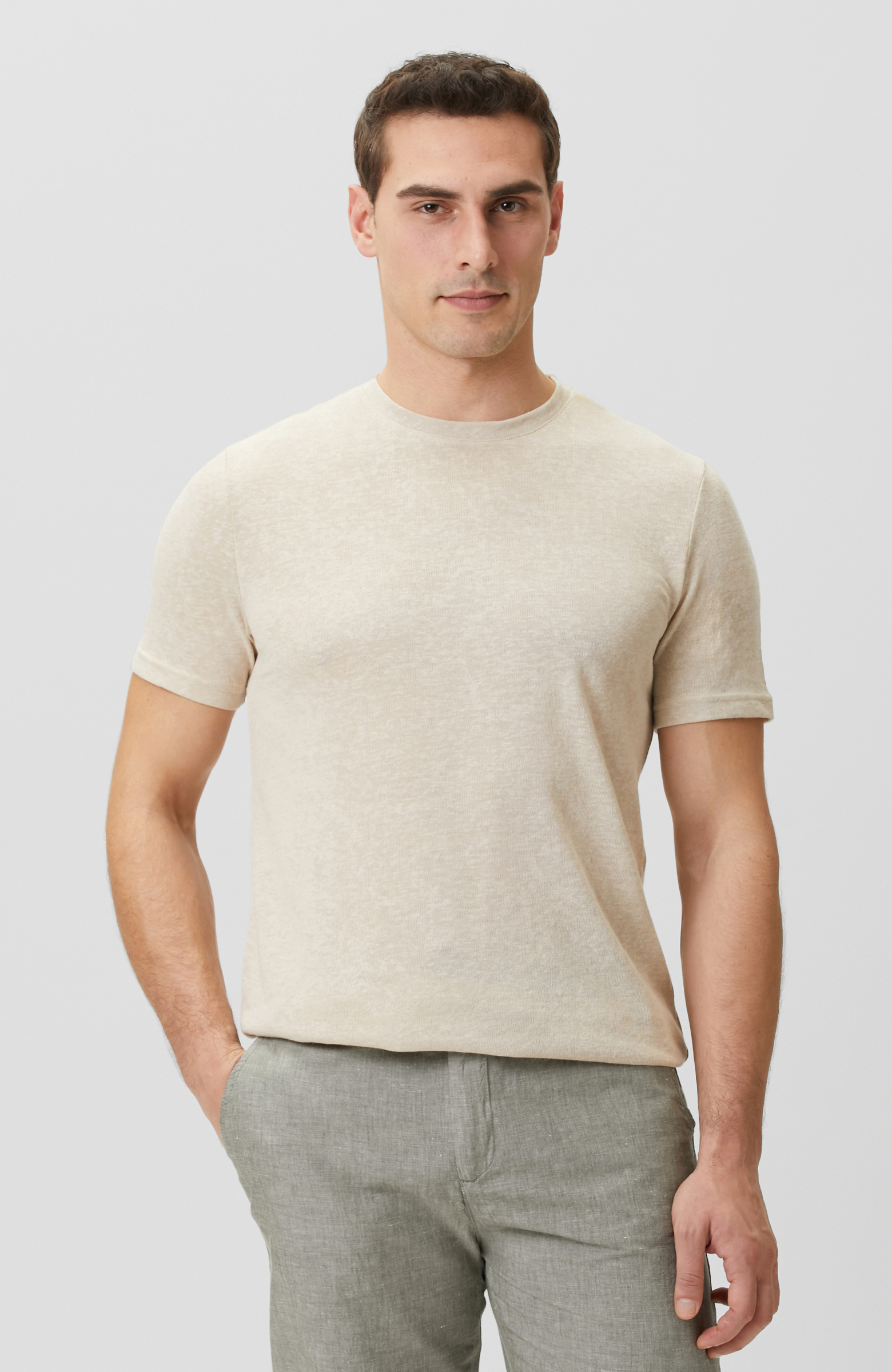 Bej Basic T-shirt