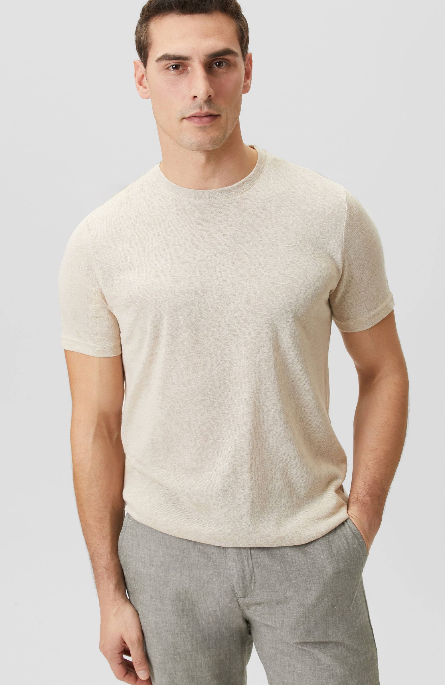 Bej Basic T-shirt