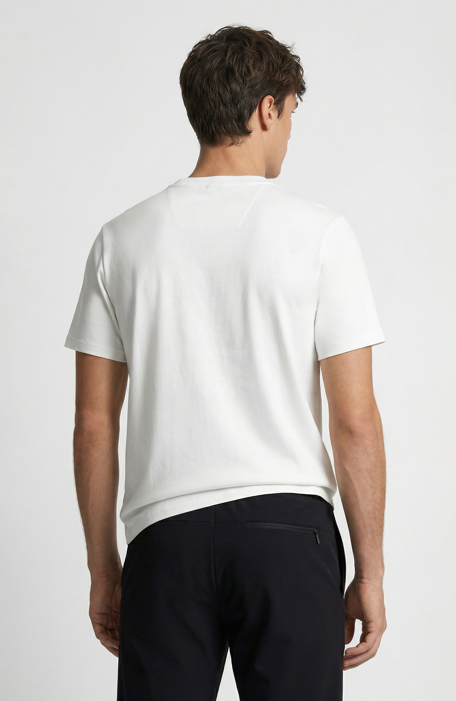 White Seal Print Detailed T-shirt