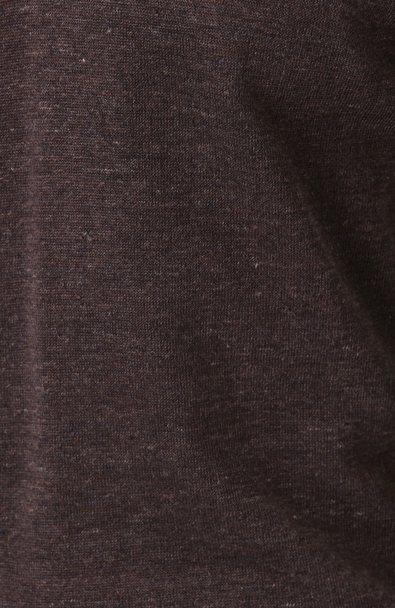 Bordo Polo Yaka Keten Triko Kazak