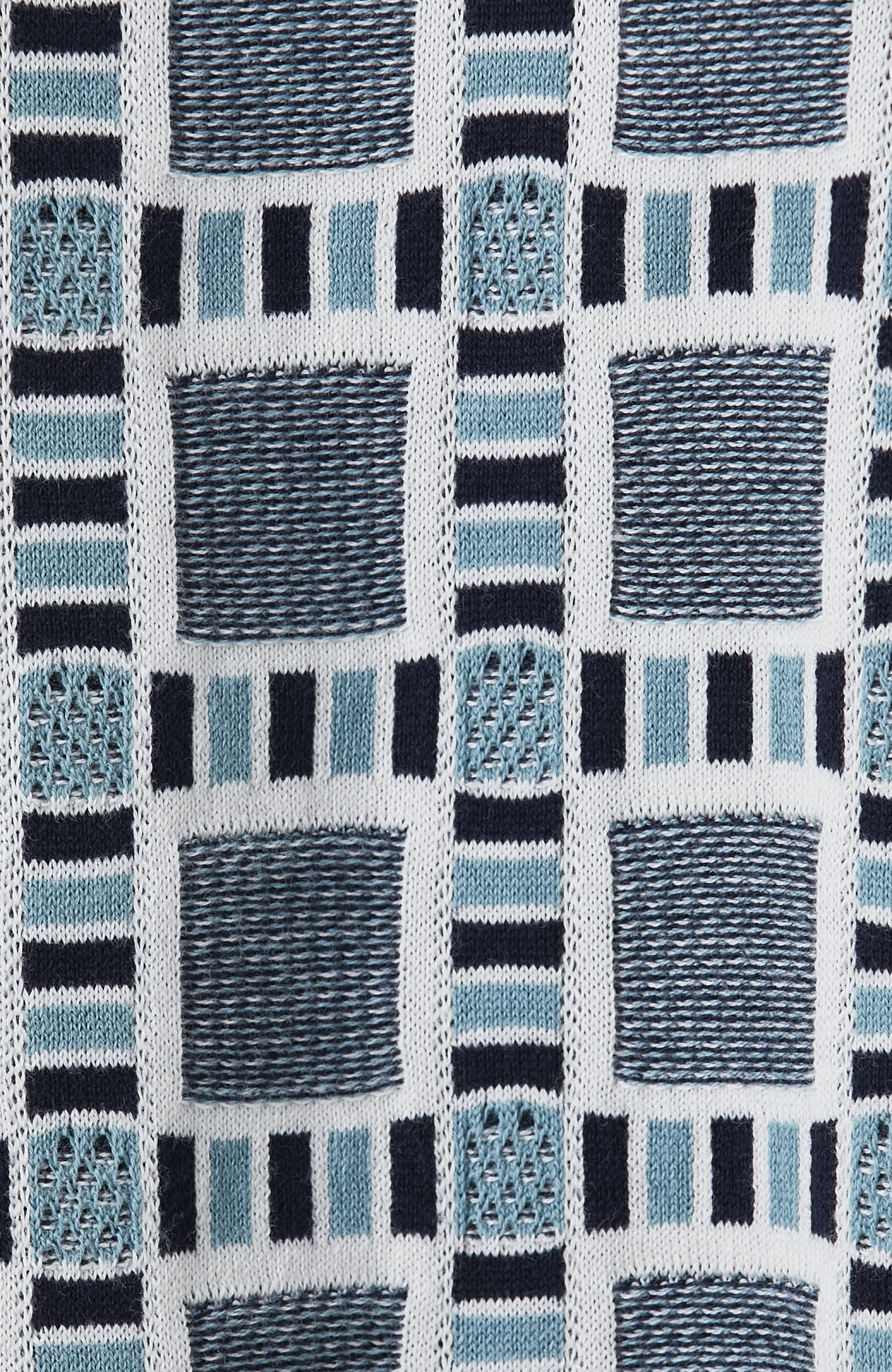 Mint Desenli Triko Kazak