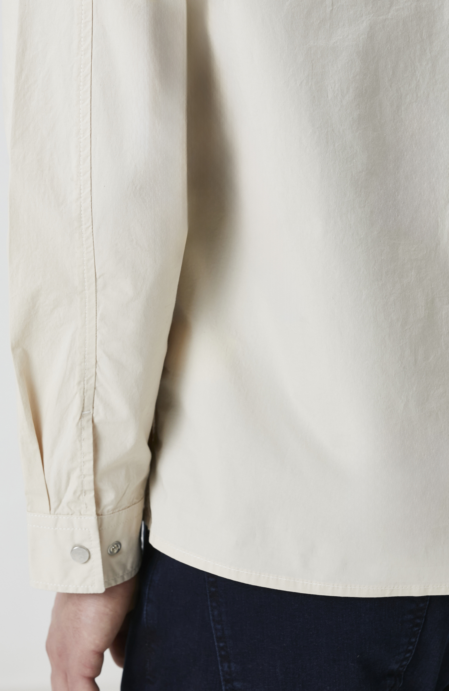 Bej Paper Touch Dış Gömlek