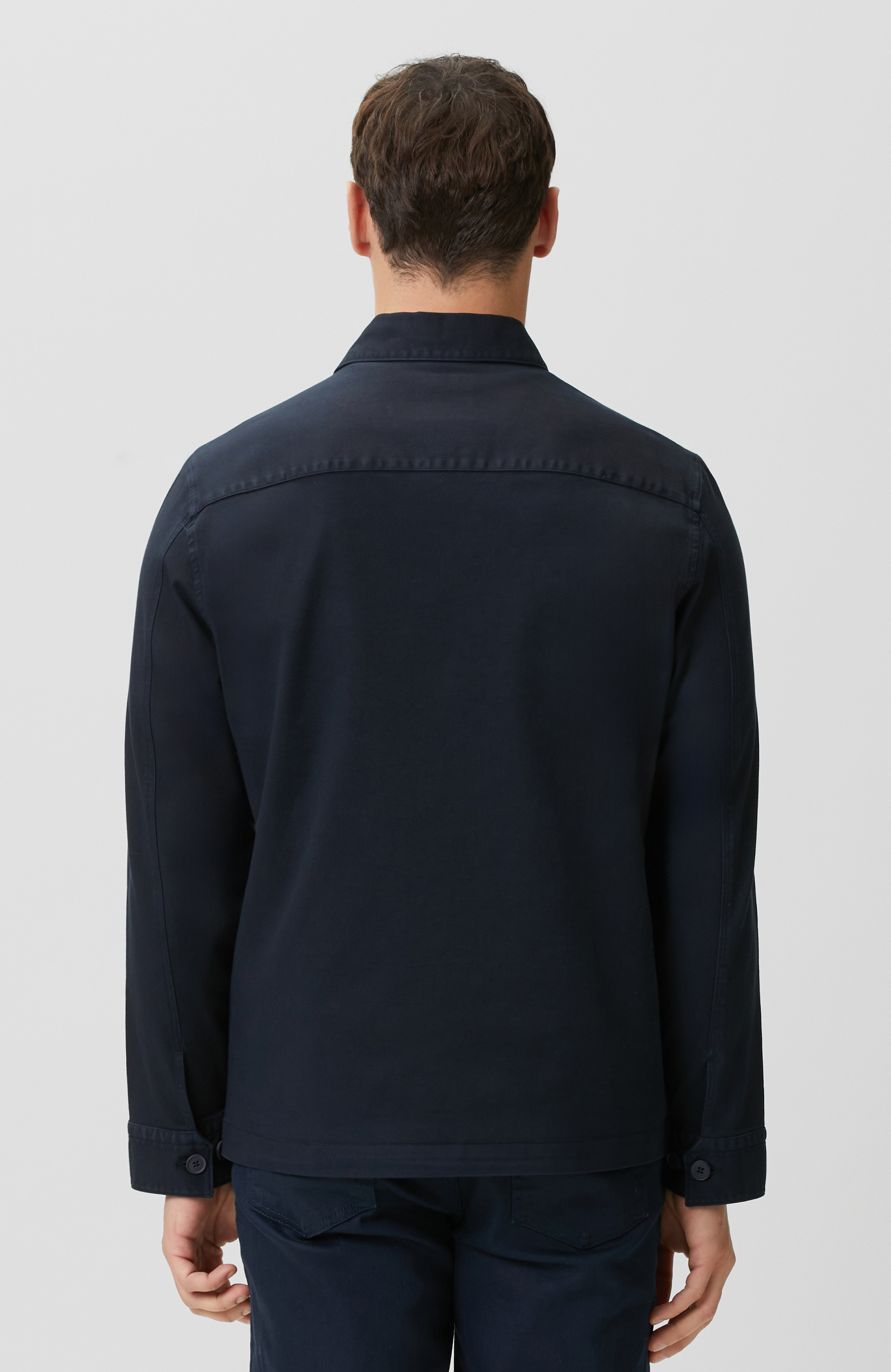 Lacivert Comfort Lyocell Dış Gömlek