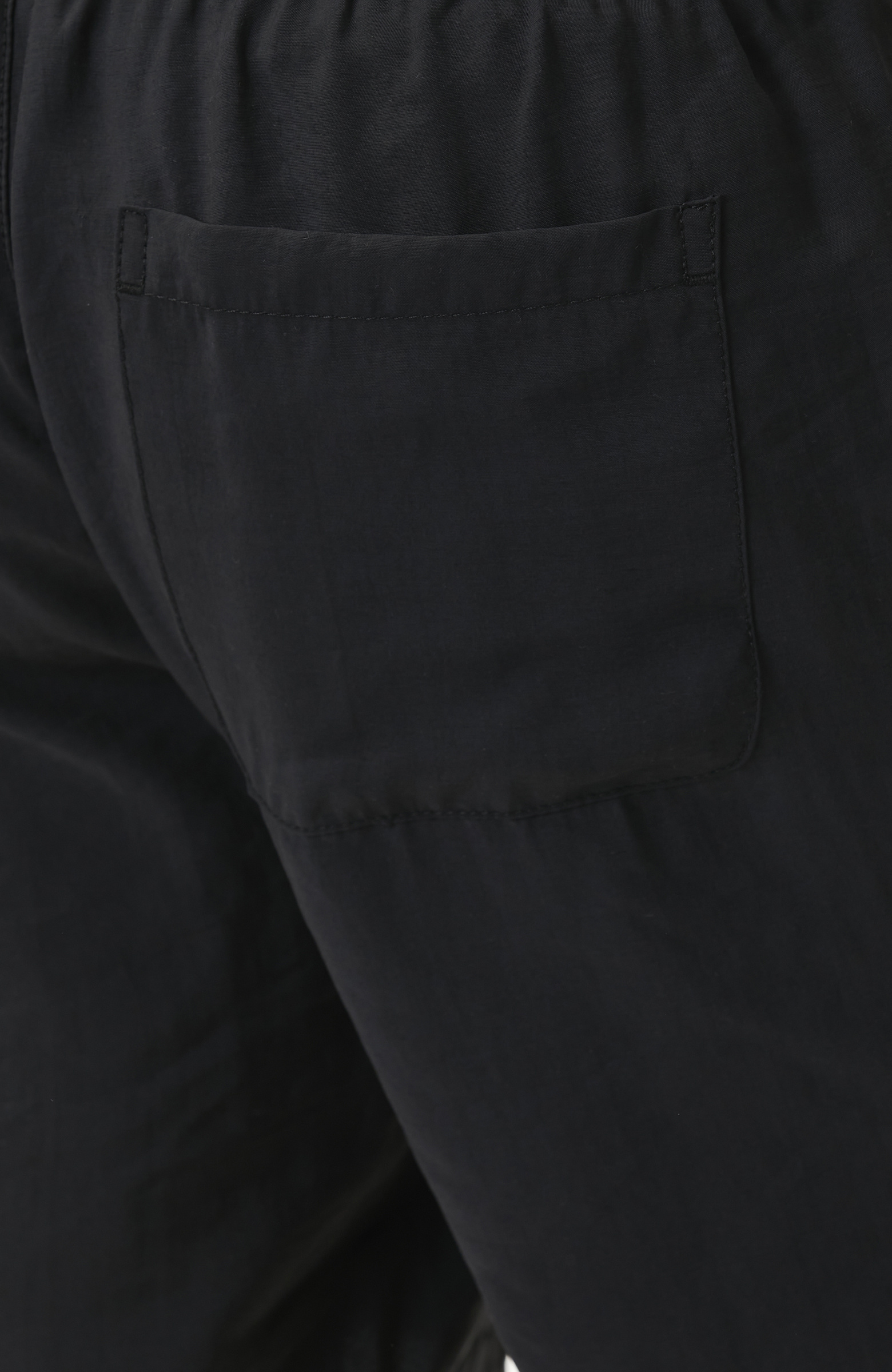 Siyah Slim Fit Modal Şort
