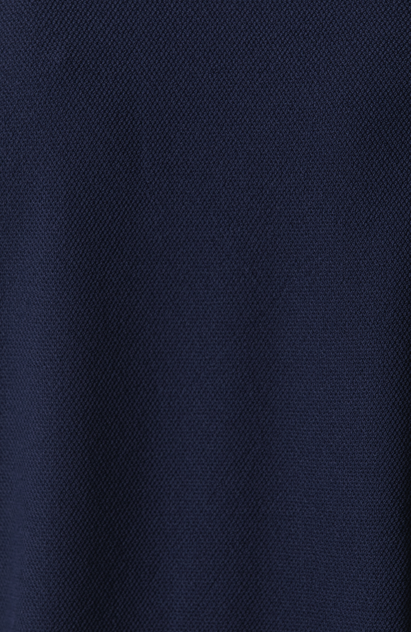 Lacivert Balıksırtı Desenli Triko Kazak