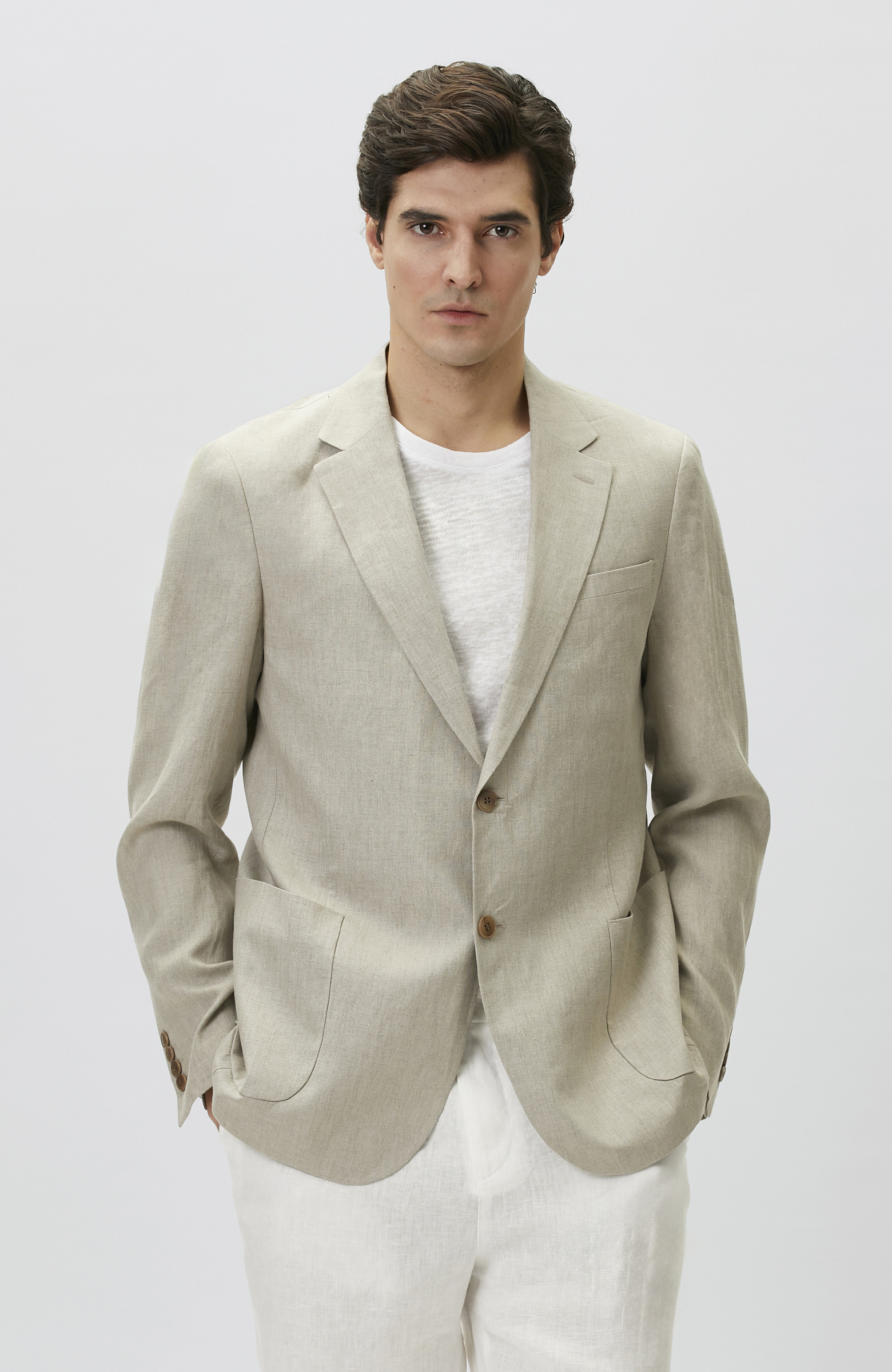 Naturel Klasik Keten Ceket