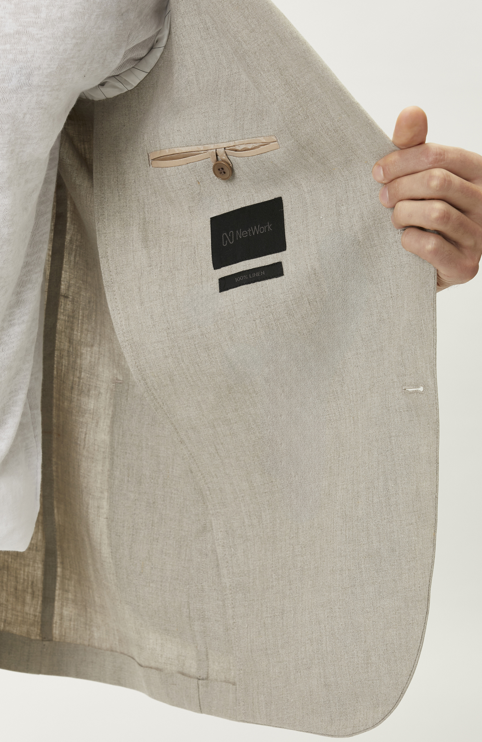 Naturel Klasik Keten Ceket