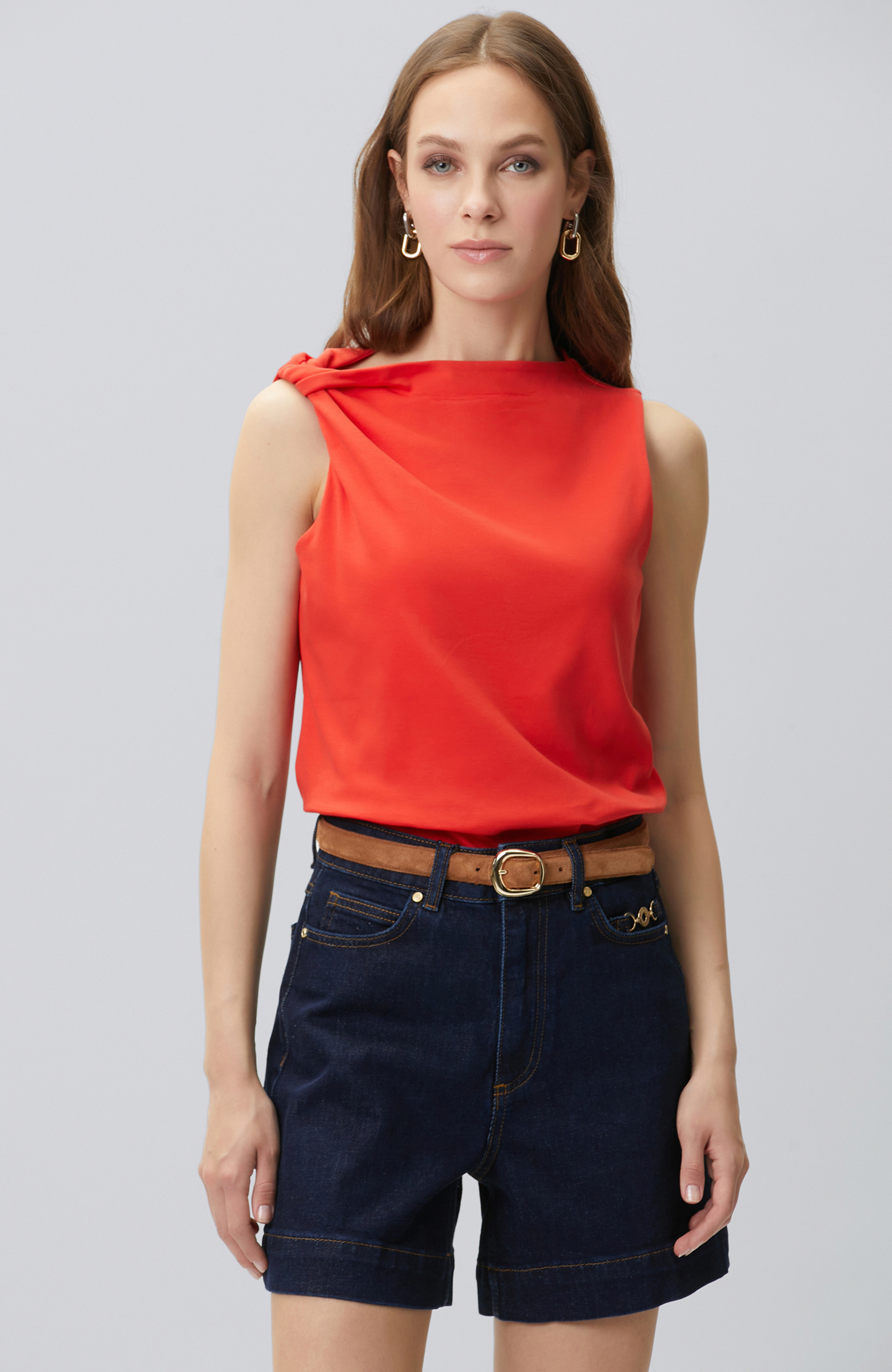 Red Blouse