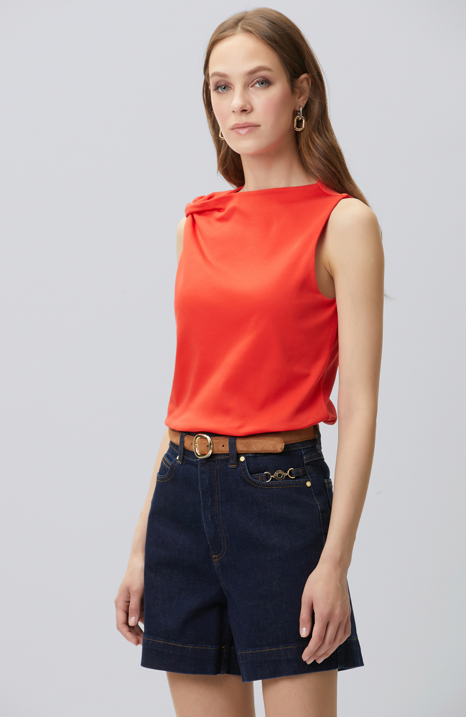 Red Blouse