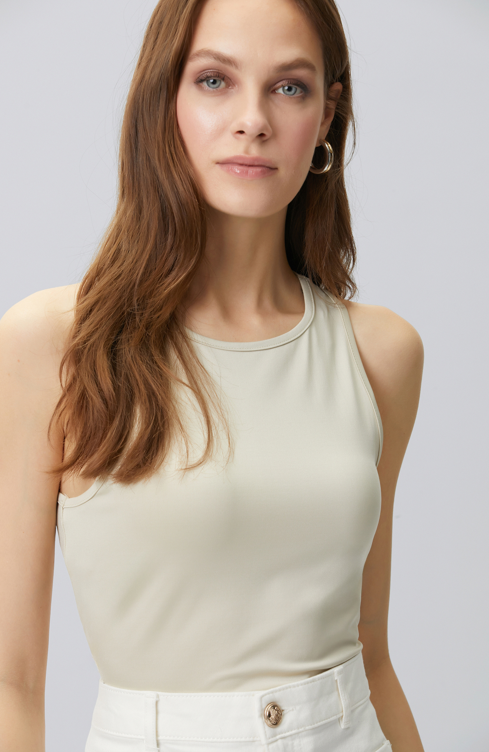 Beige Undershirt