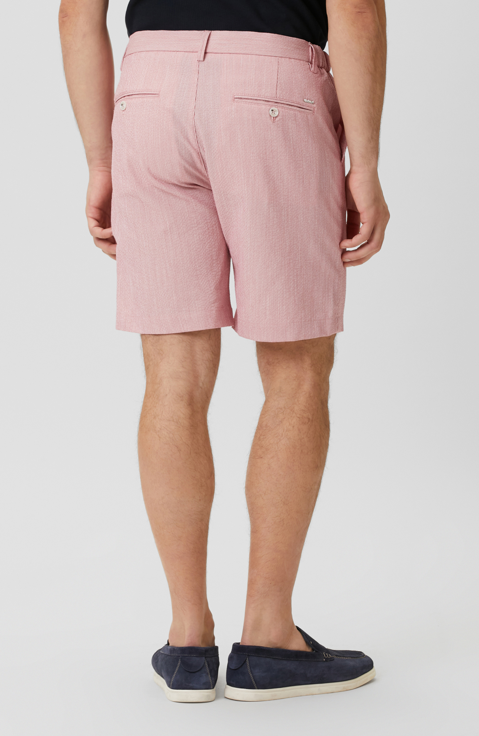 Kırmızı Çizgili Şort