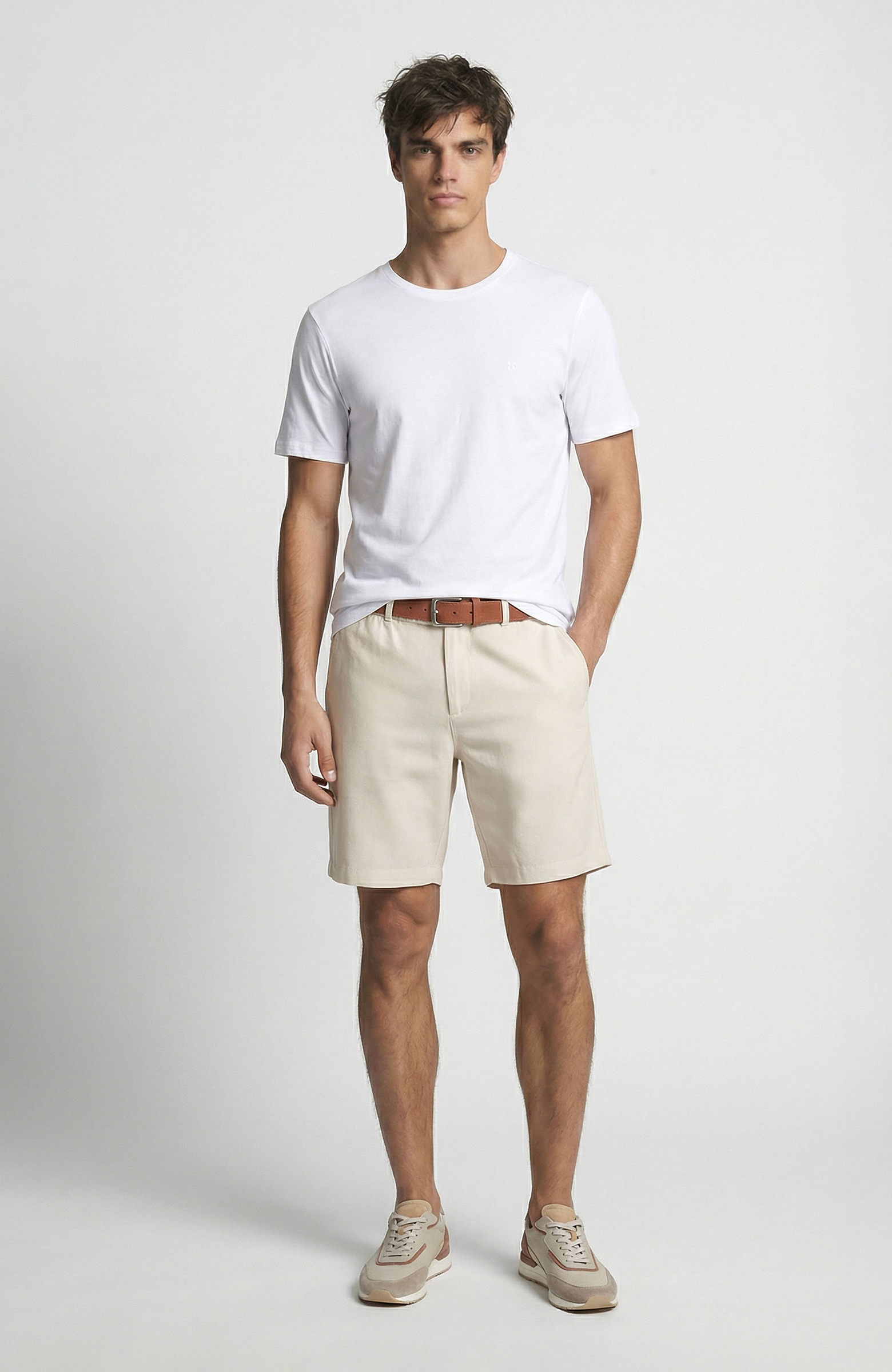 Taş Beli Lastikli Comfort Şort