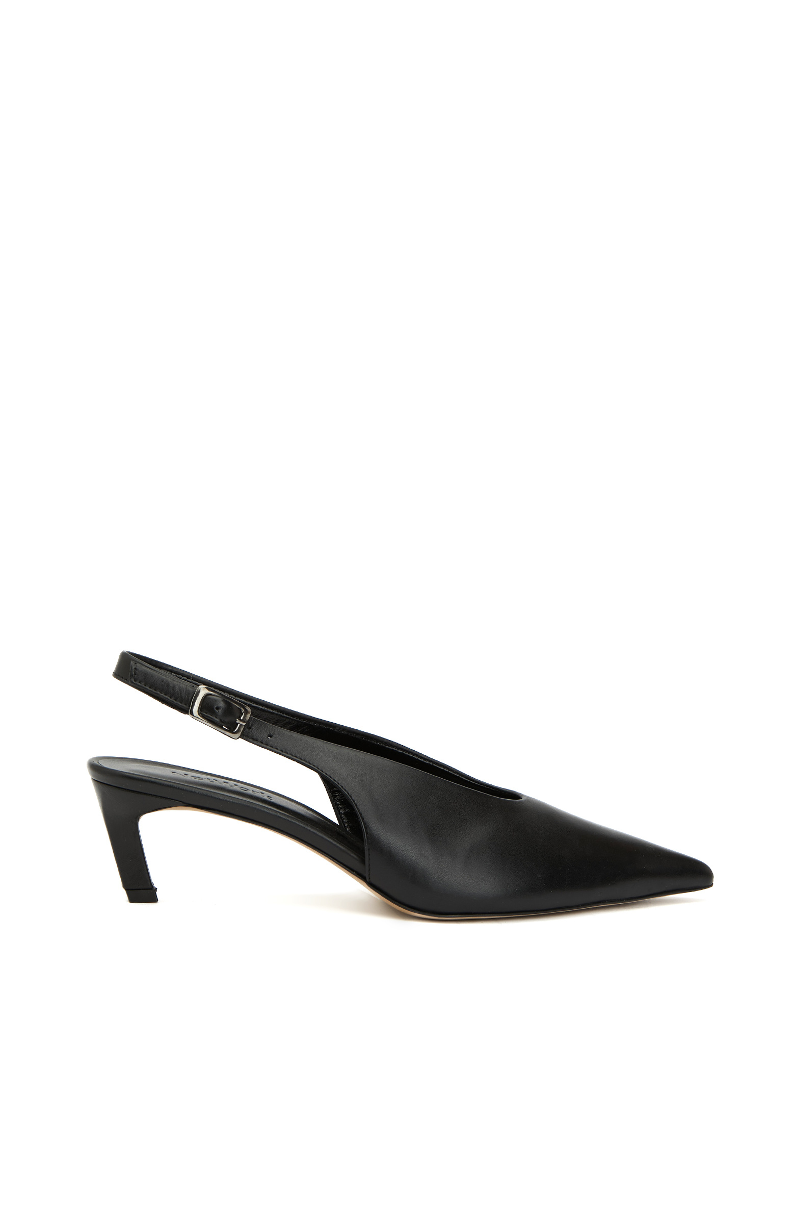 Siyah Topuklu Sandalet