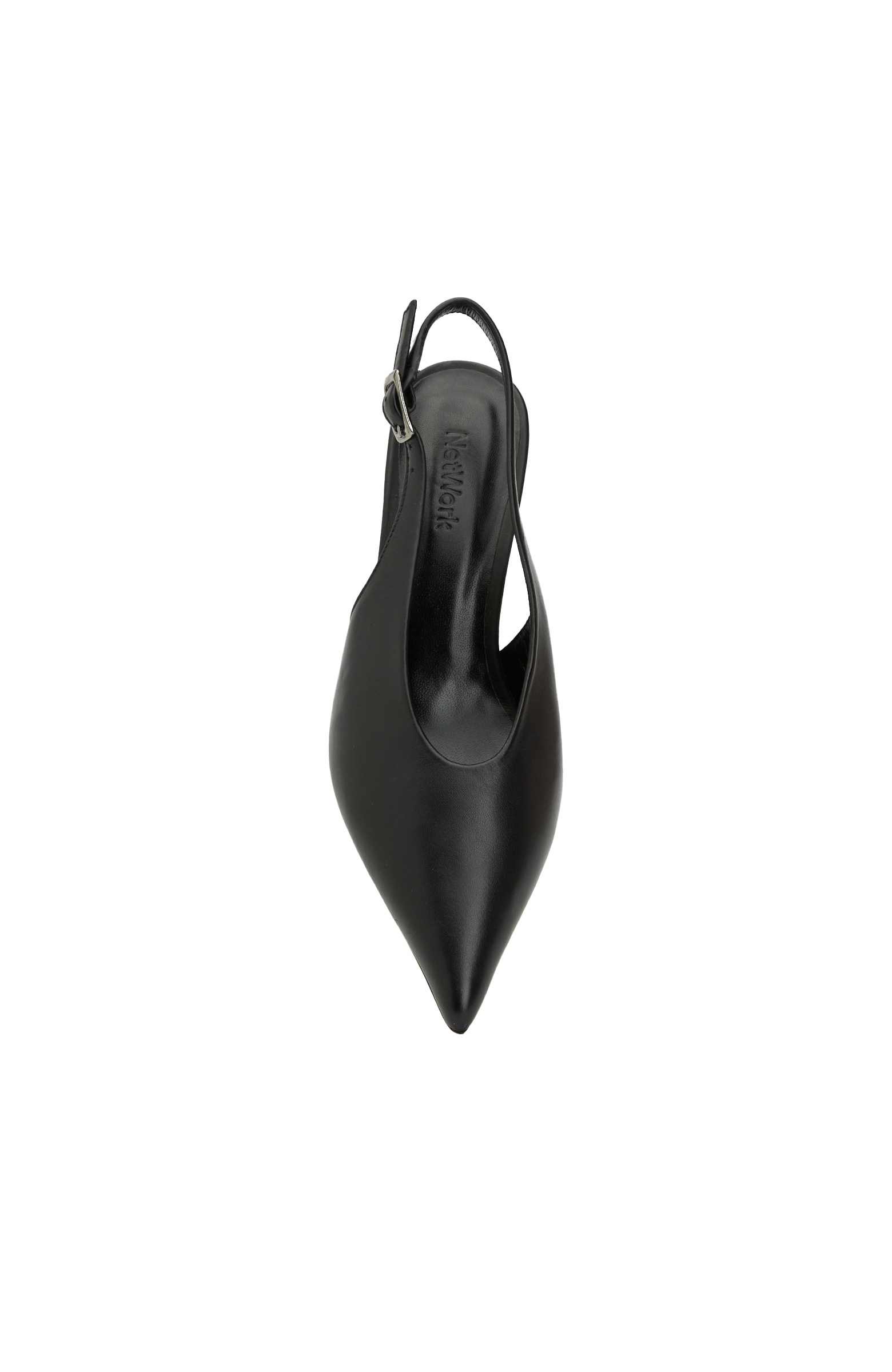 Siyah Topuklu Sandalet