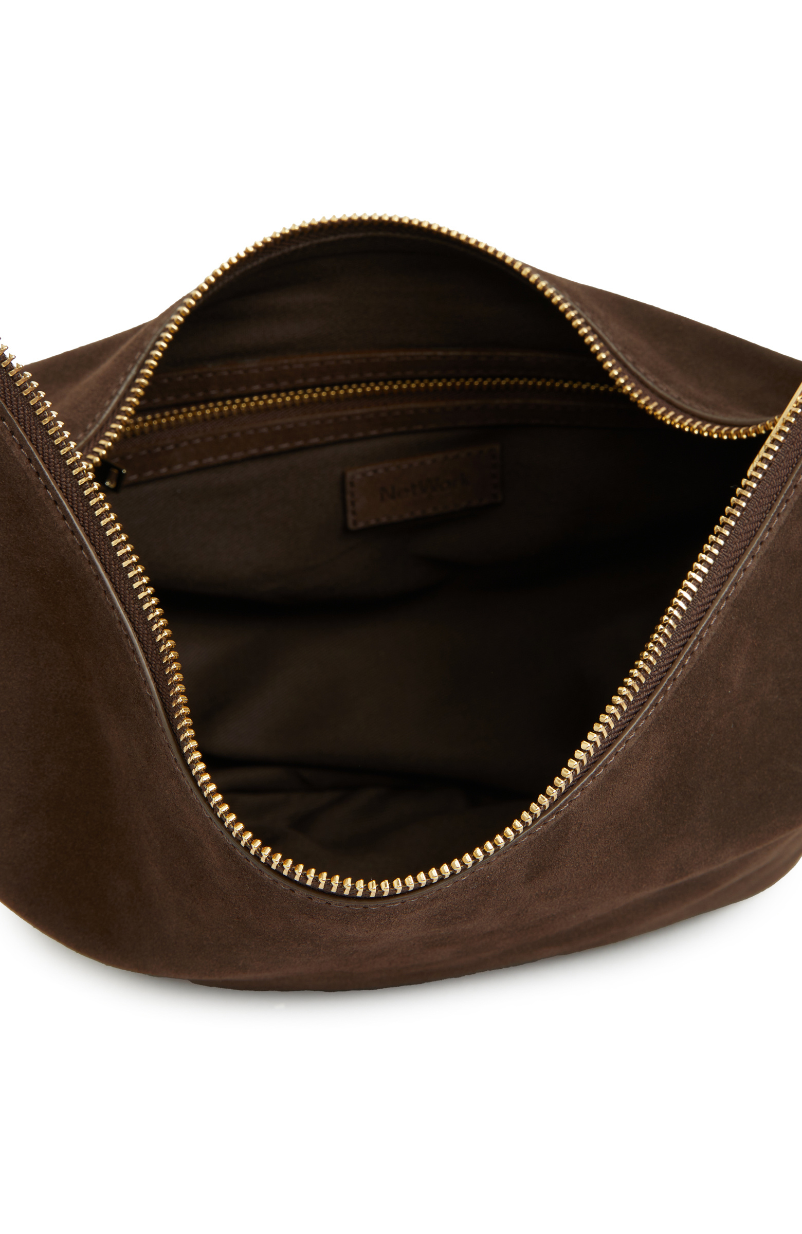 Kahverengi Kadın Süet Çanta