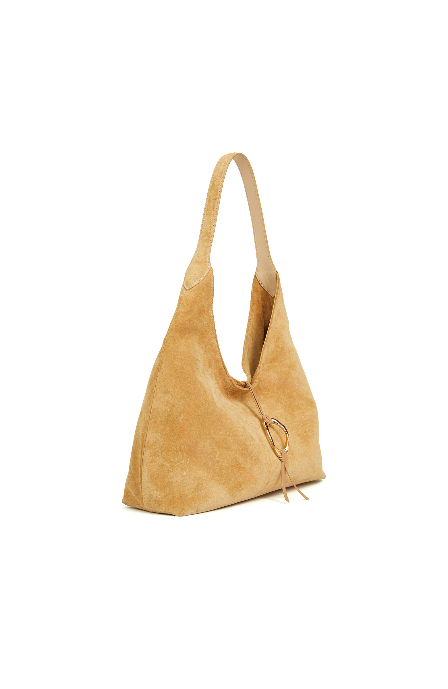 Hardal Kadın Süet Çanta