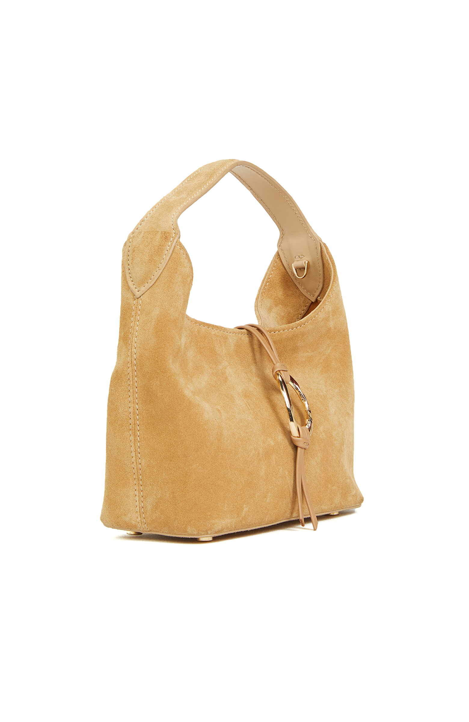 Hardal Kadın Süet Çanta