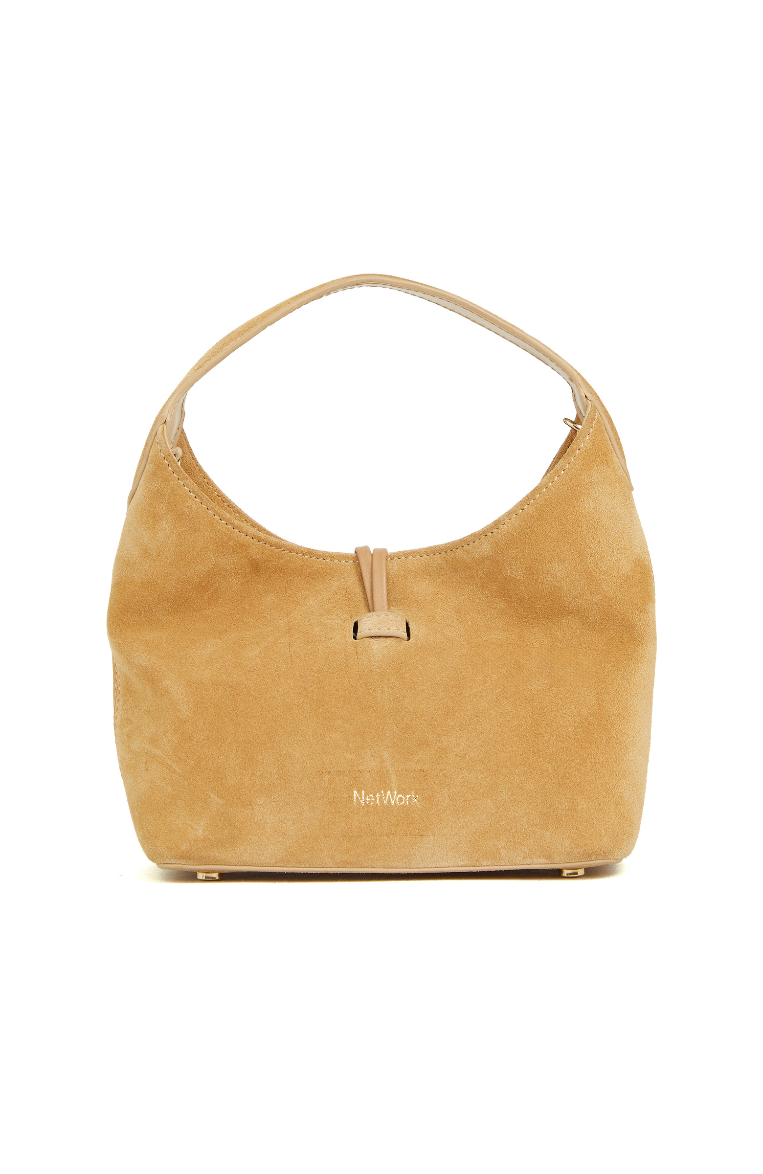 Hardal Kadın Süet Çanta